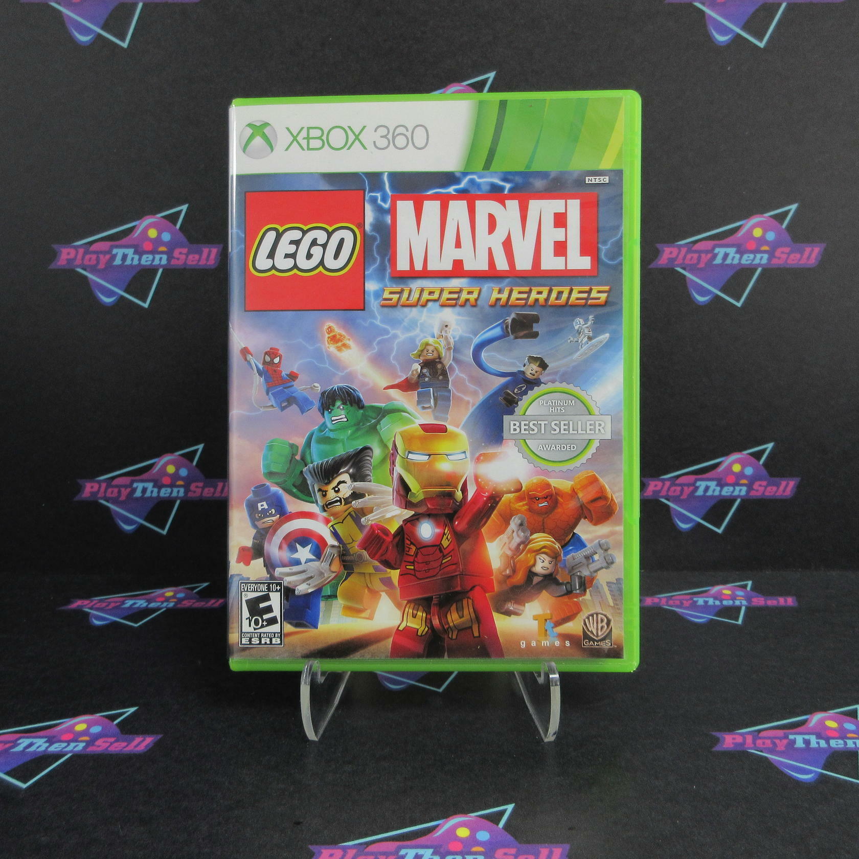 LEGO Marvel Super Heroes Xbox 360 Complete - Excellent