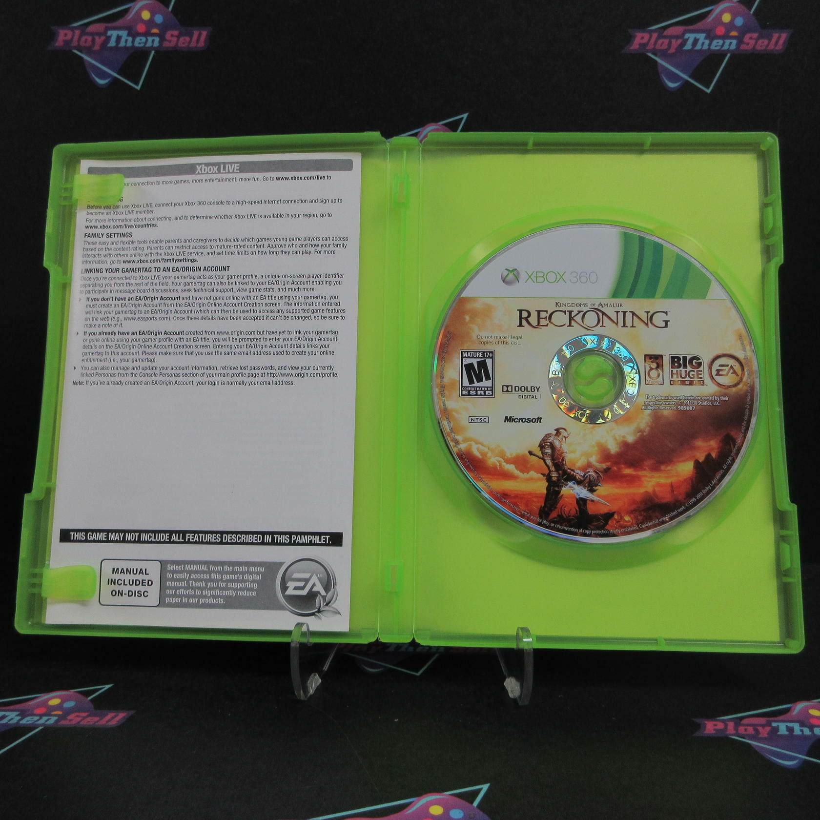 Kingdoms of Amalur Reckoning Xbox 360 Complete - Excellent