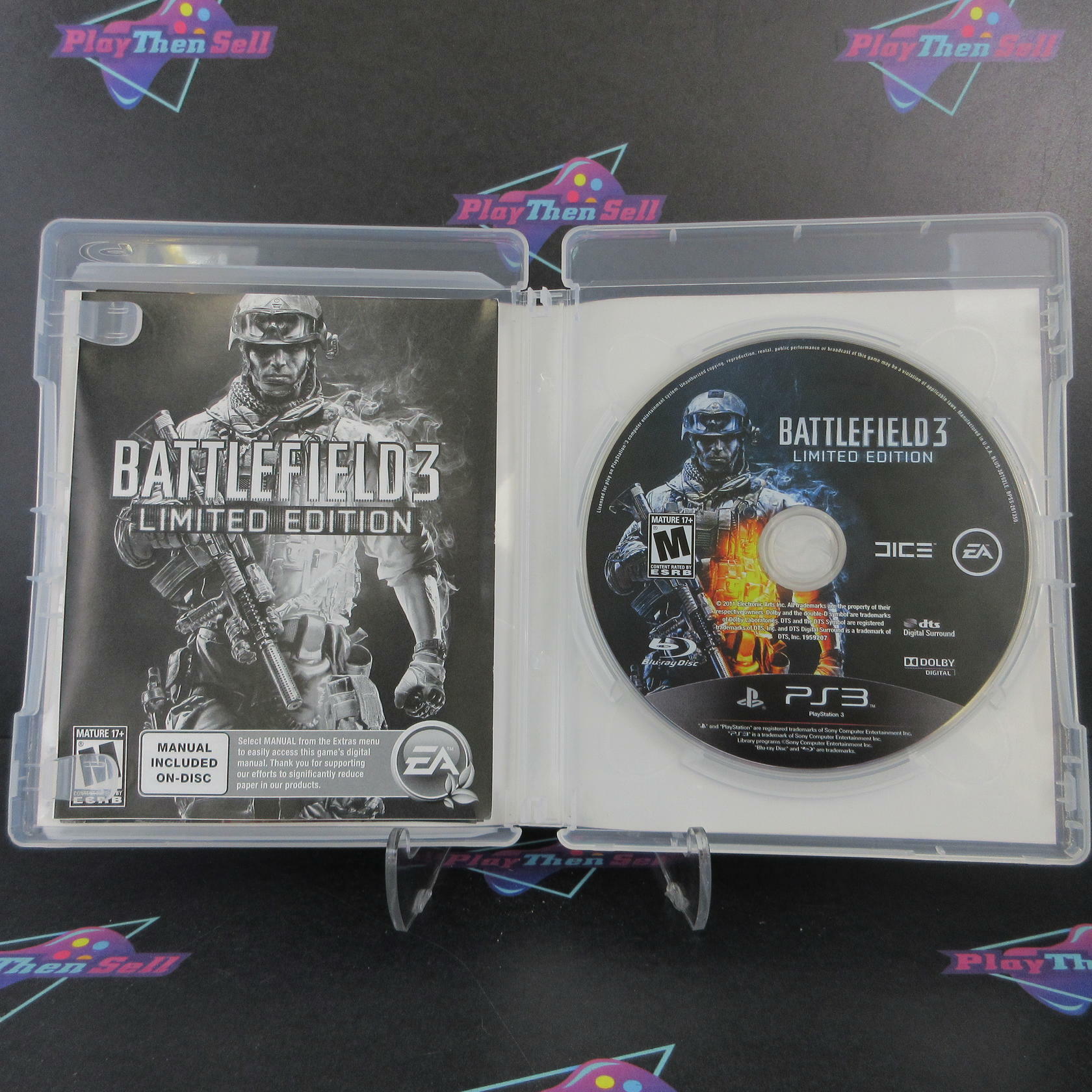 Battlefield 3 Limited Edition PS3 PlayStation 3 Complete - Excellent
