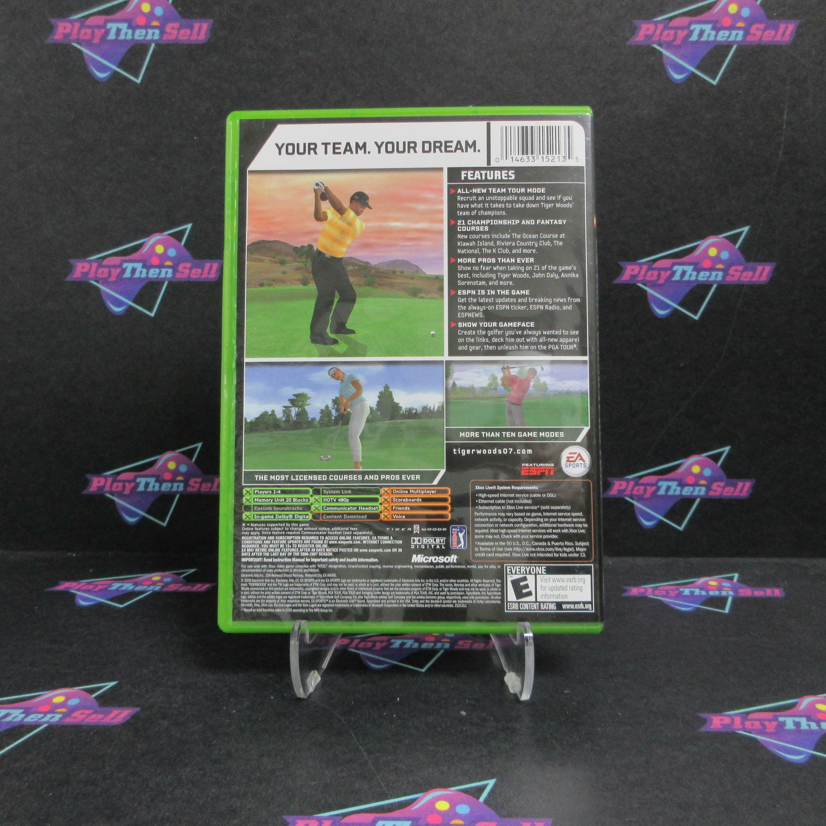 Tiger Woods PGA Tour 07 Xbox Complete - Refurbished