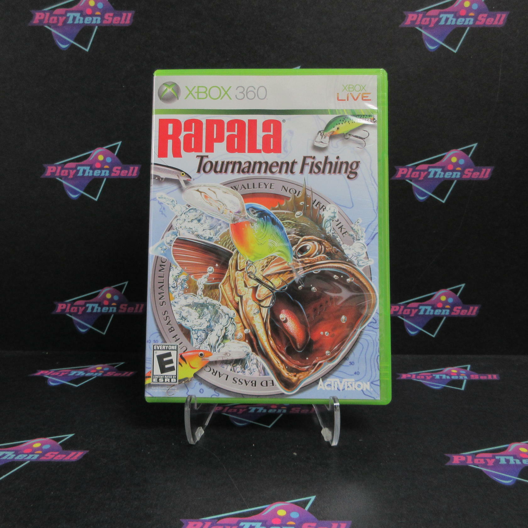 Rapala Tournament Fishing Xbox 360 + Reg Card Complete - Excellent
