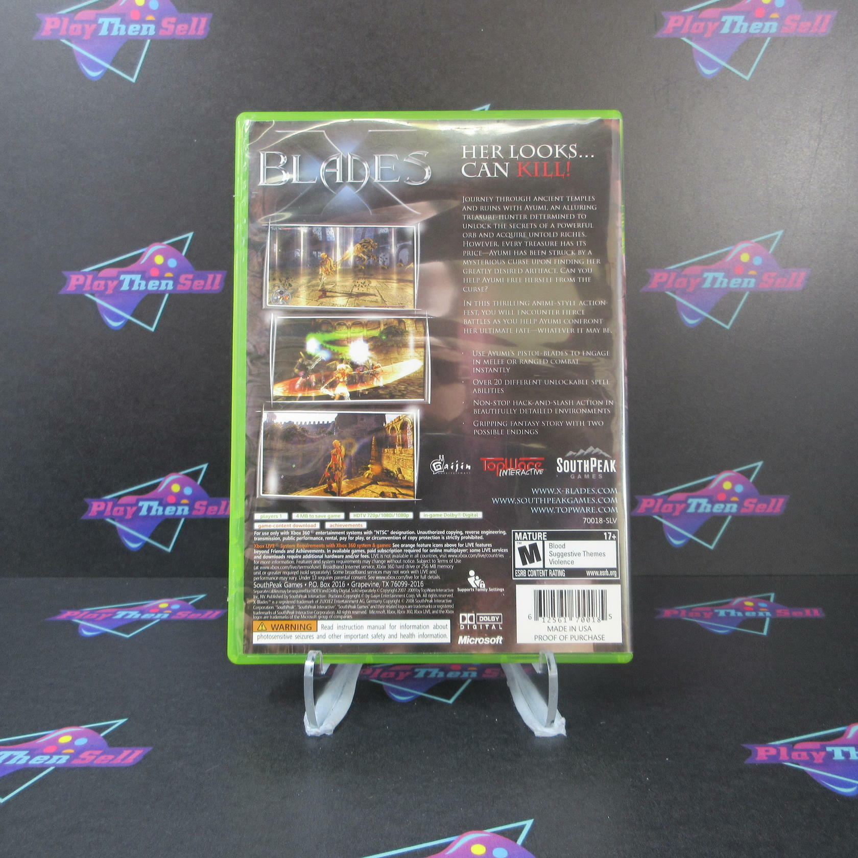 X-Blades Xbox 360 Complete - Excellent