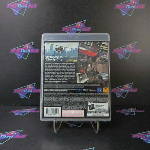 Grand Theft Auto IV PS3 PlayStation 3 Complete - Excellent