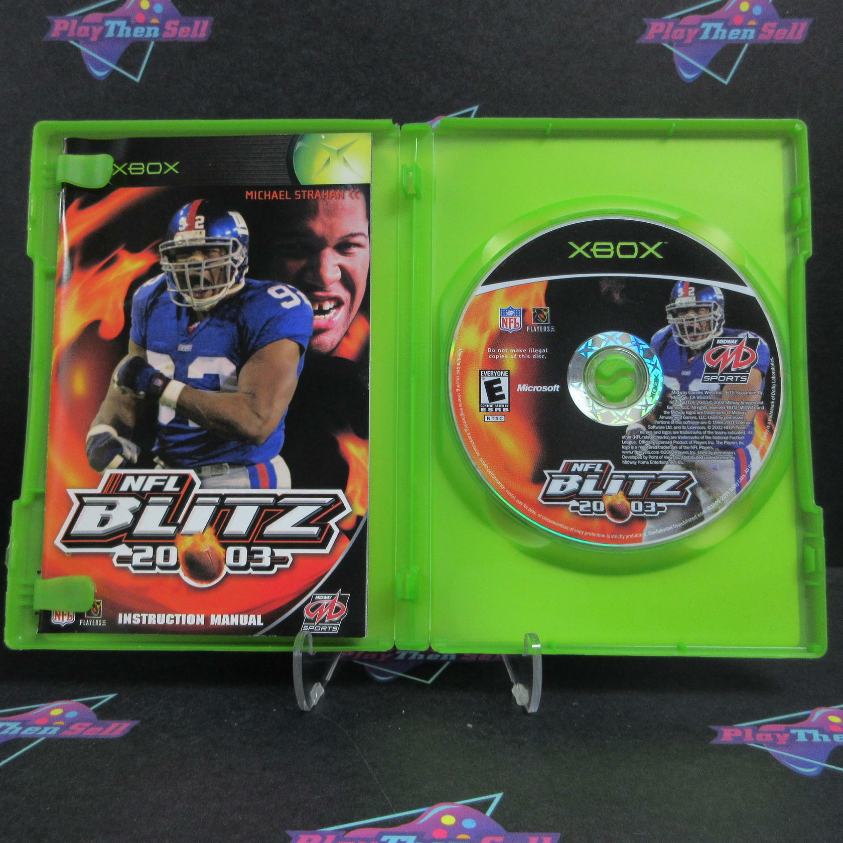 NFL Blitz 2003 Xbox + Reg Card Complete - Refurbished