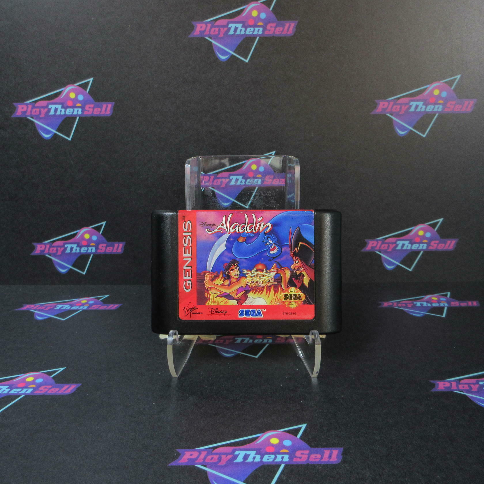 Disney's Aladdin Sega Genesis - Excellent