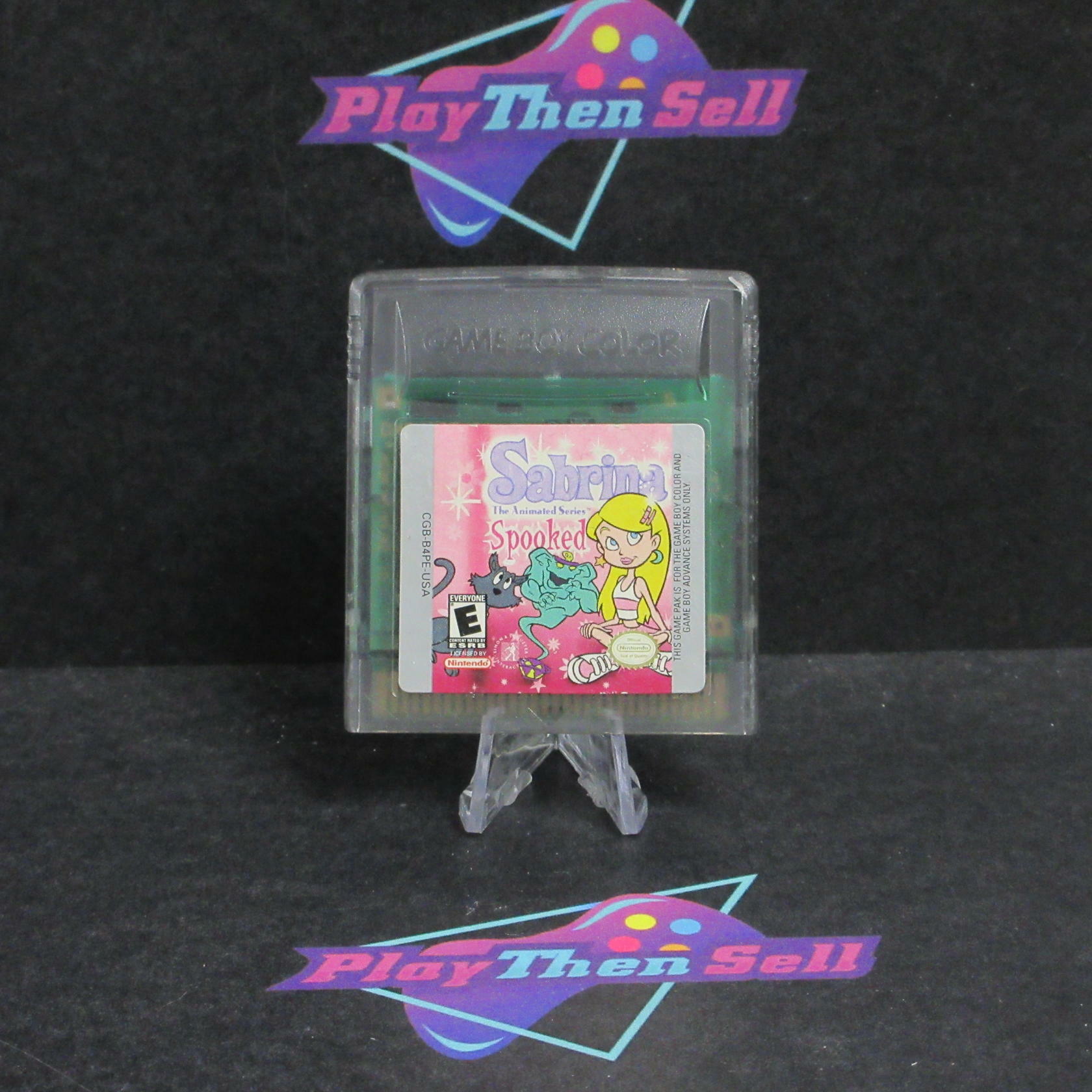 Sabrina The Animated Series Spooked Nintendo Game Boy Color - Refurbished