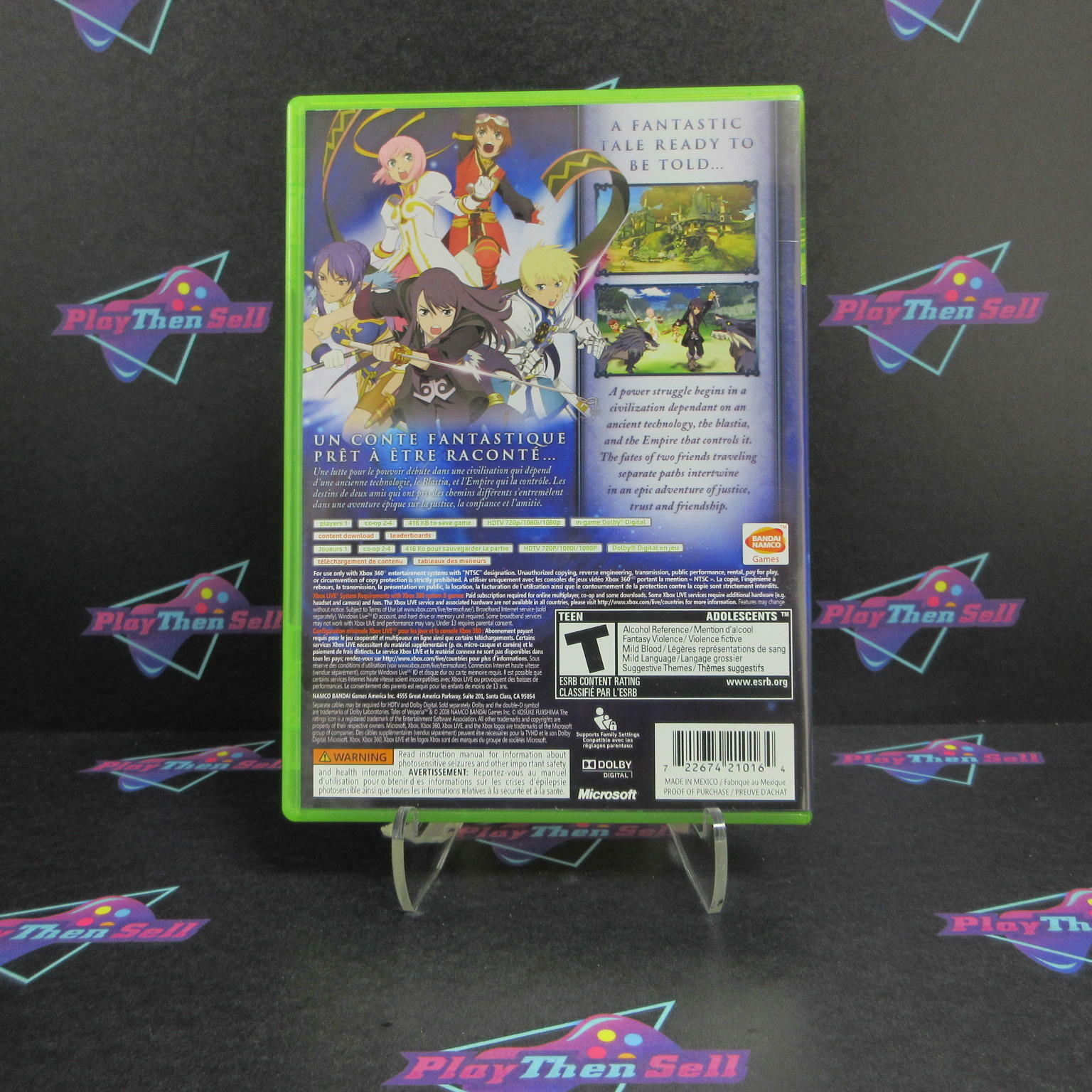 Tales of Vesperia Xbox 360 - Like New
