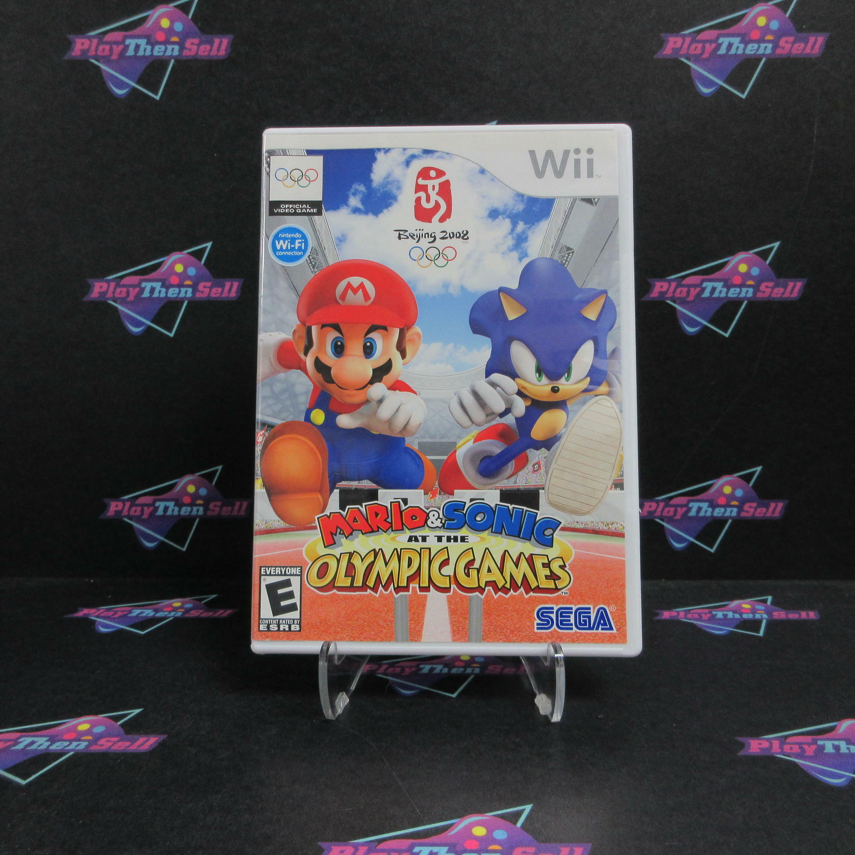 Mario & Sonic at the Olympic Games Nintendo Wii Complete - Excellent