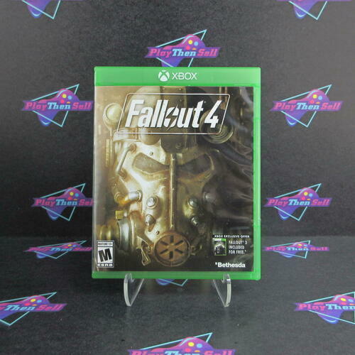 Fallout 4 Xbox One + Poster Complete - Excellent