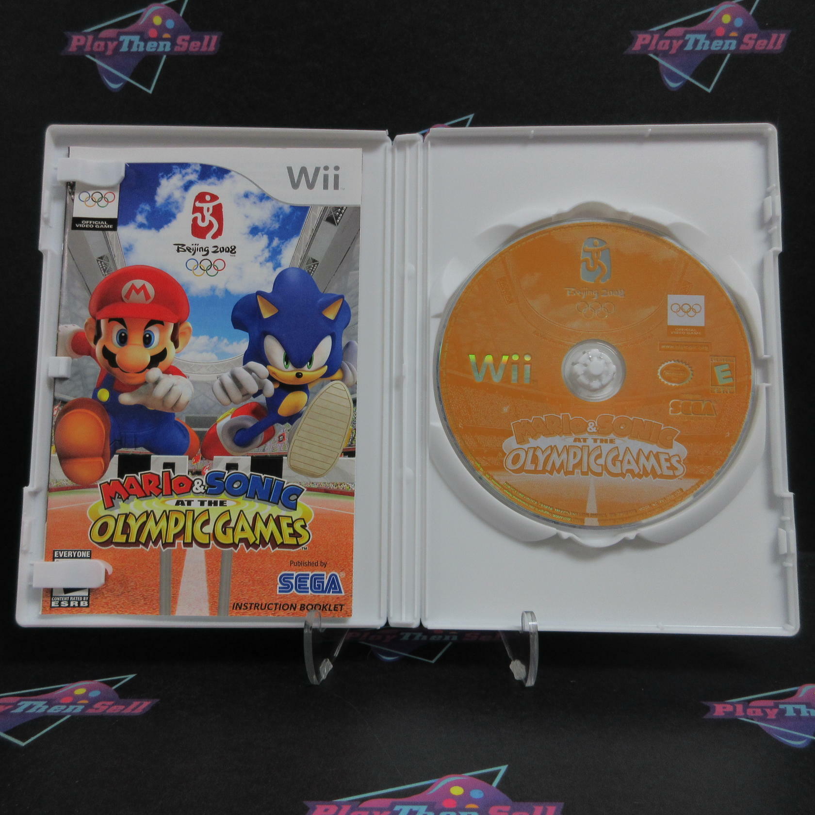 Mario & Sonic at the Olympic Games Nintendo Wii Complete - Excellent