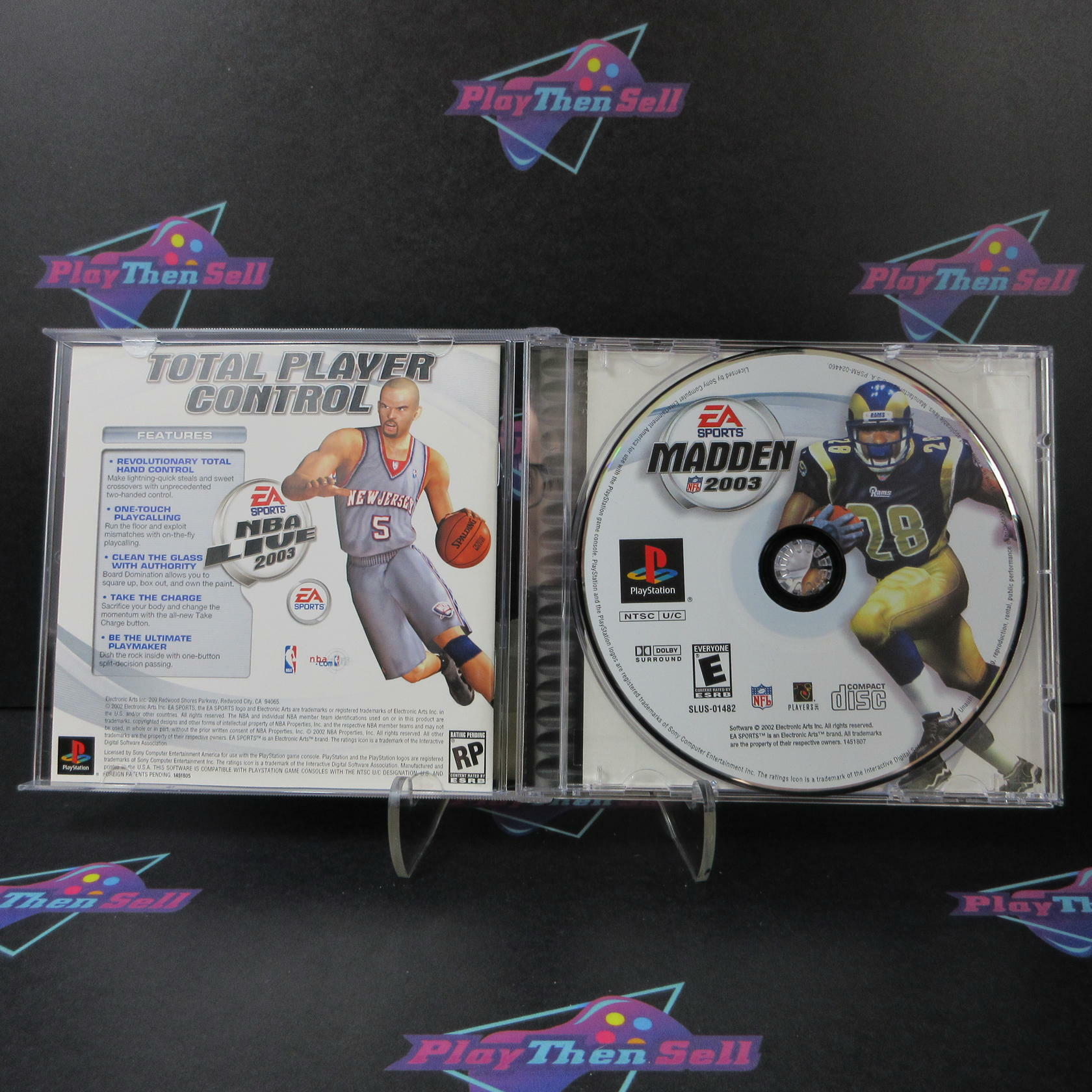 Madden NFL 2003 PS1 PlayStation 1 Complete - Excellent