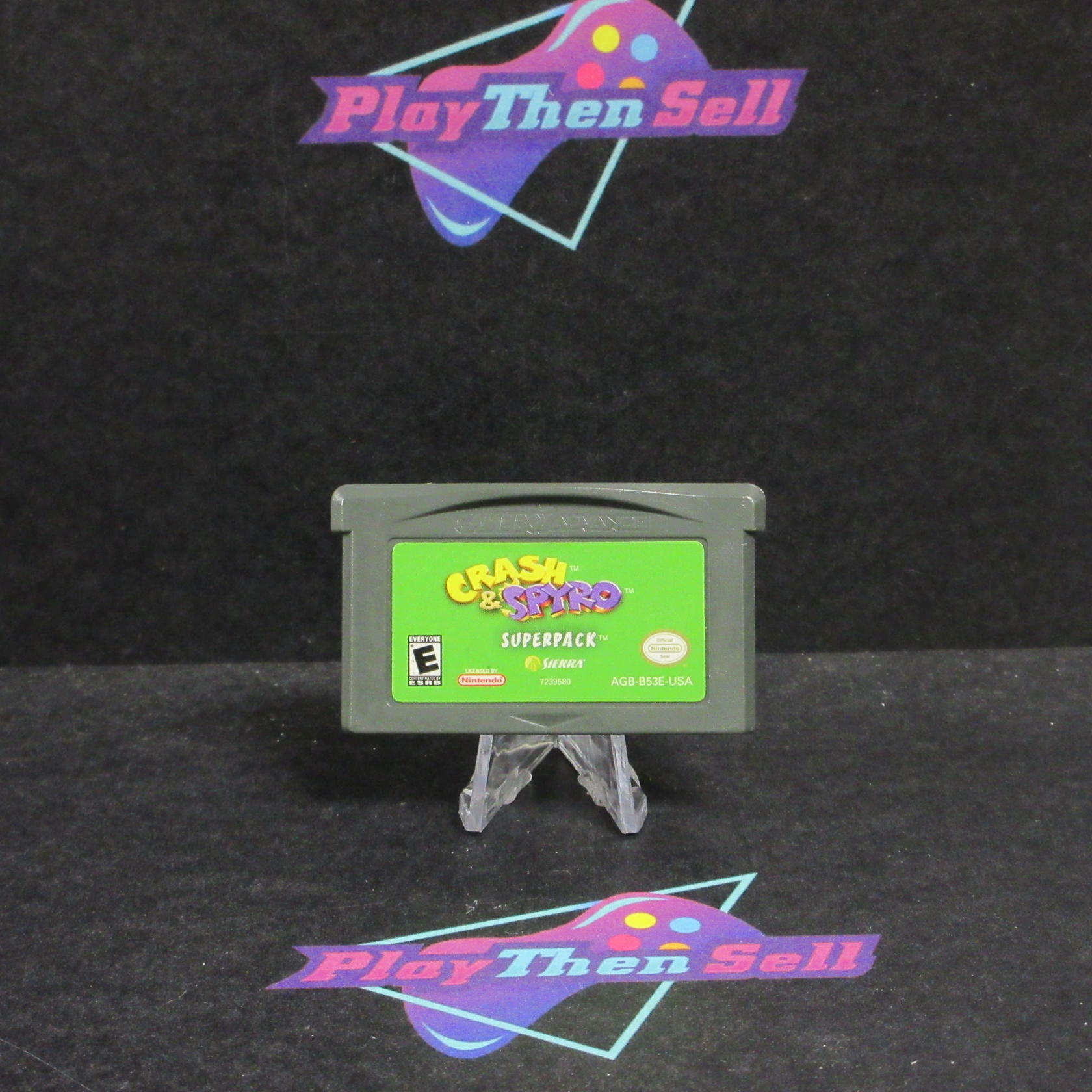 Crash & Spyro Super Pack GBA Game Boy Advance - Refurbished