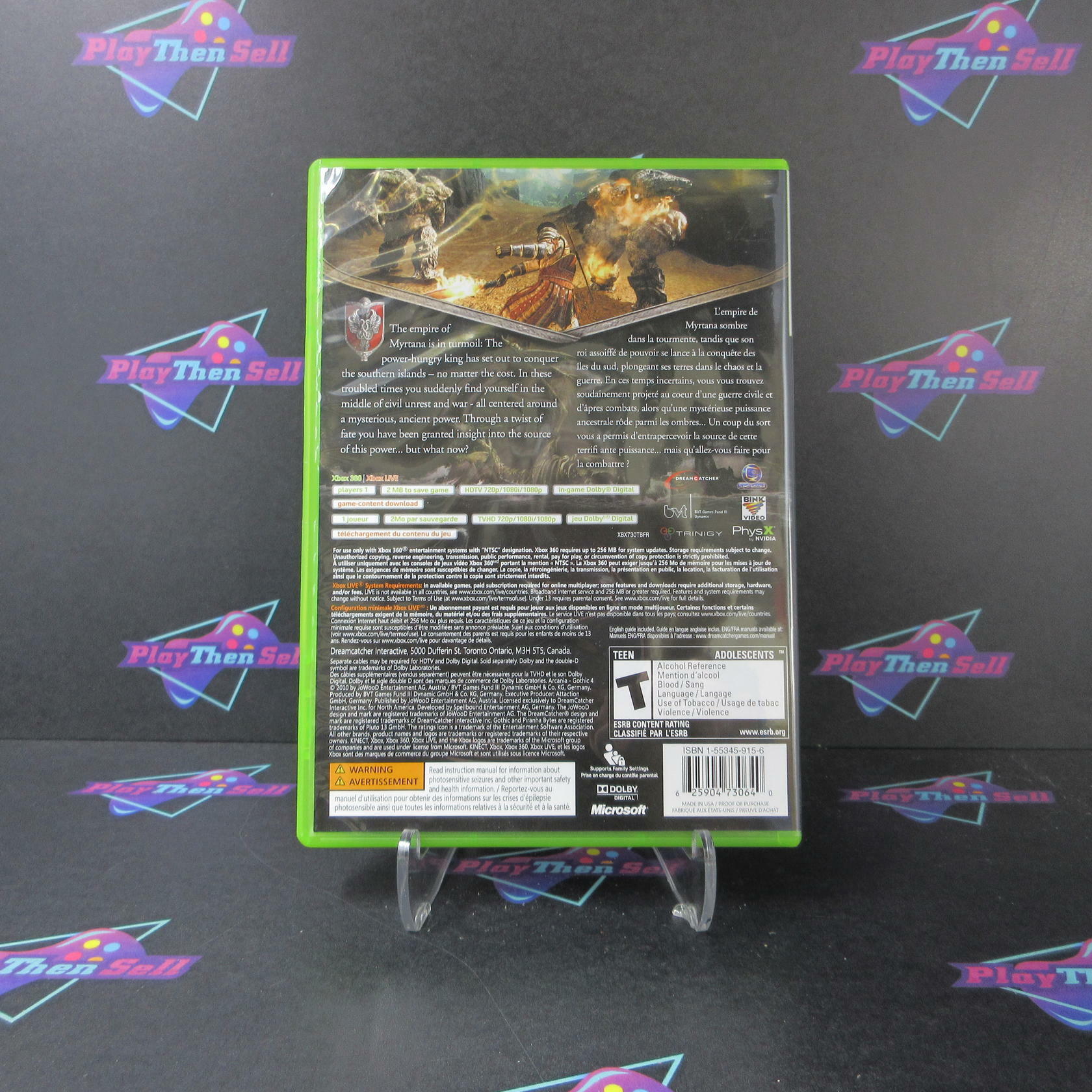 Arcania Gothic 4 Xbox 360 Complete - Excellent