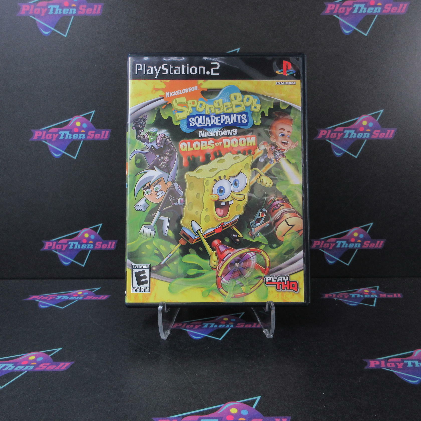 SpongeBob SquarePants Globs of Doom PS2 PlayStation 2 Complete - Excellent