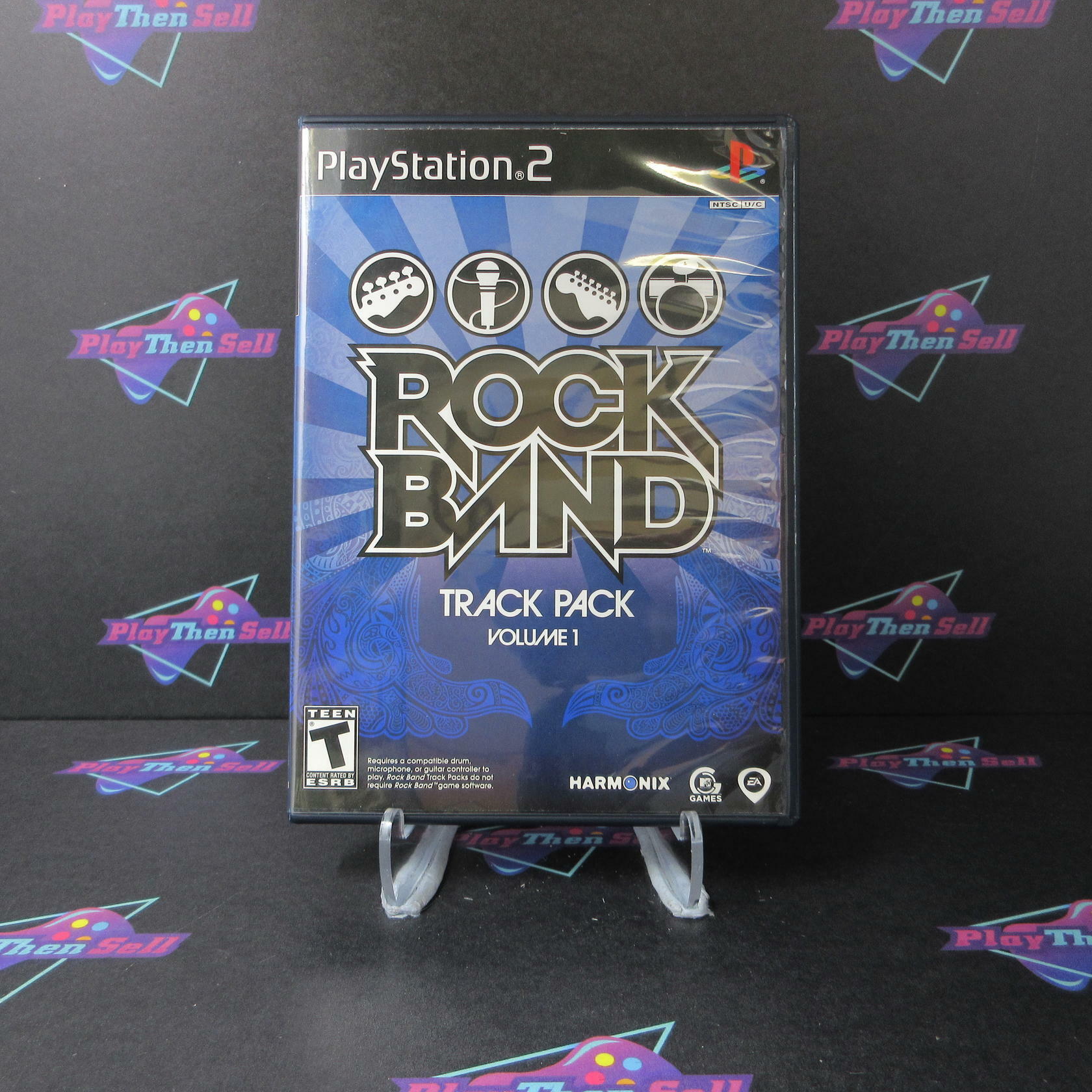 Rock Band Track Pack Vol. 1 PS2 PlayStation 2 Complete - Excellent