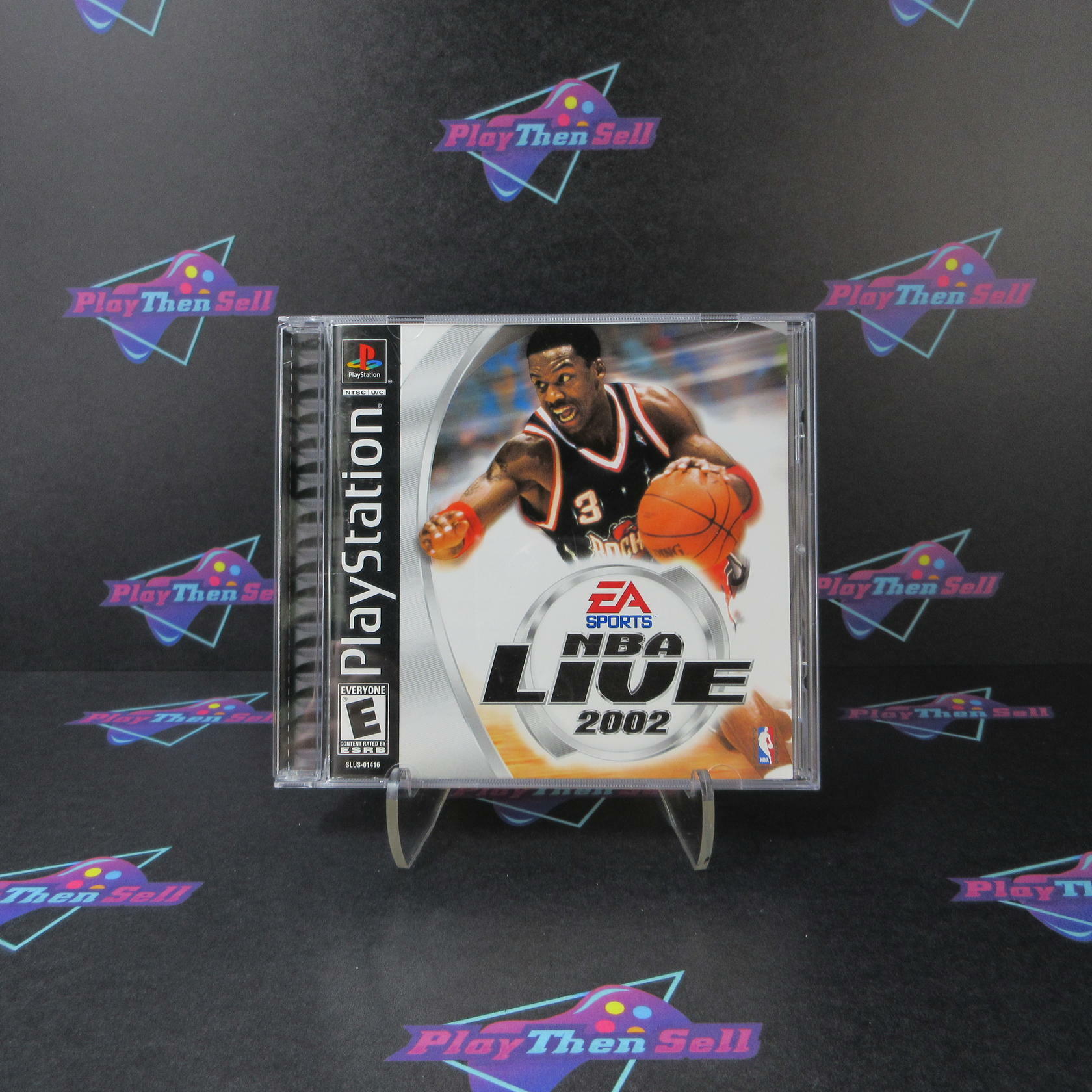 NBA Live 2002 PS1 PlayStation 1 + Reg Card Complete - Excellent