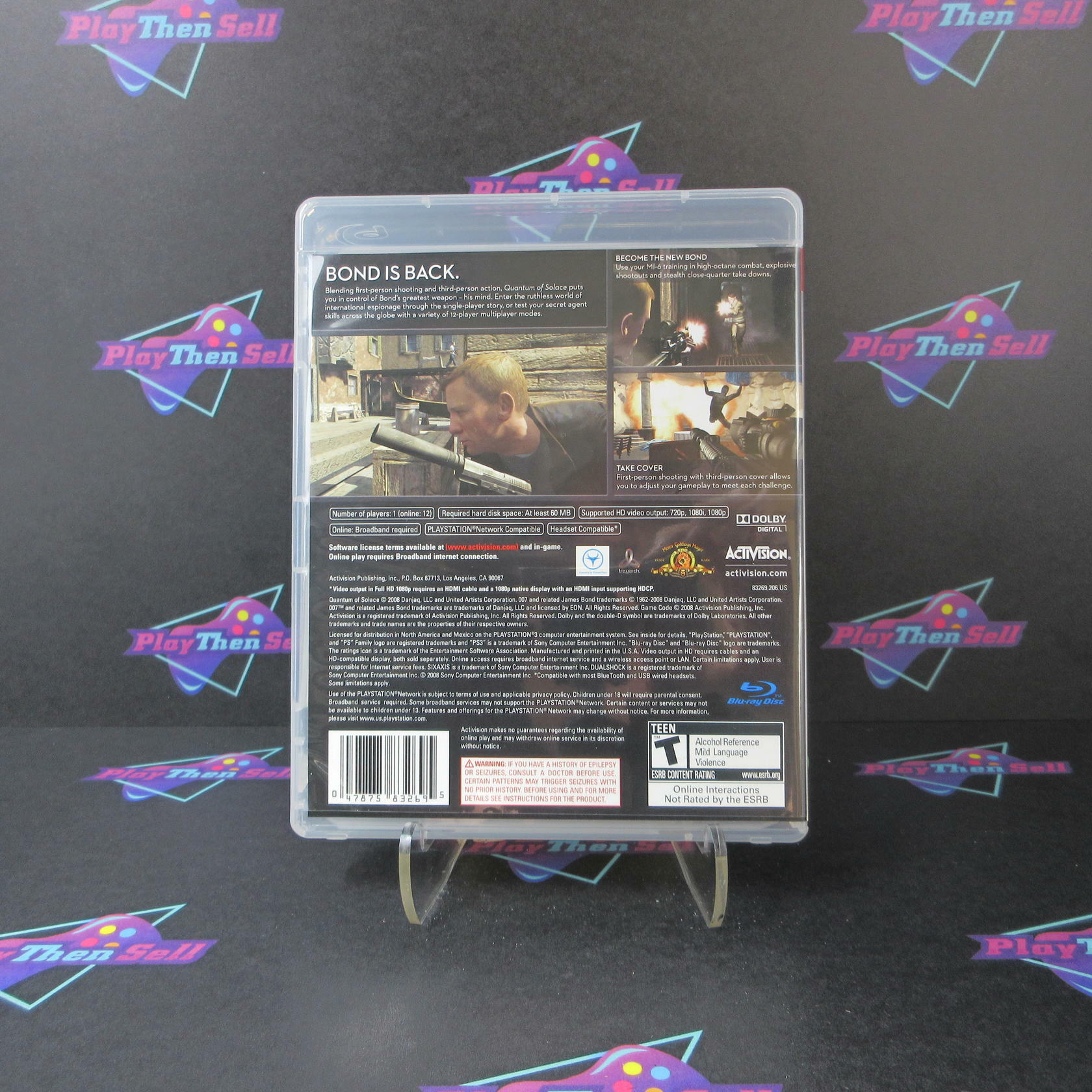 007 Quantum Of Solace - PS3 PlayStation 3 - Very Good