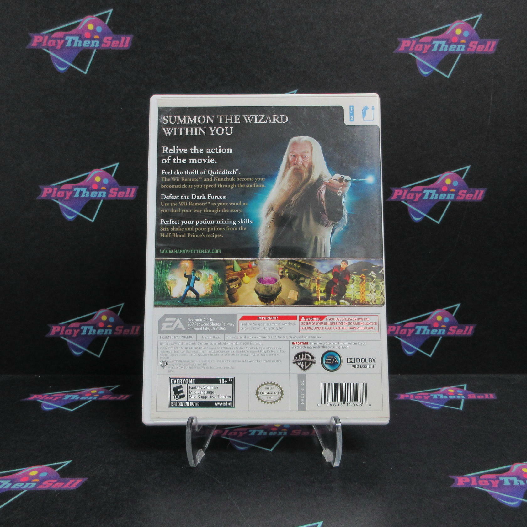 Harry Potter and the Half Blood Prince Nintendo Wii AD/NM - Very Good