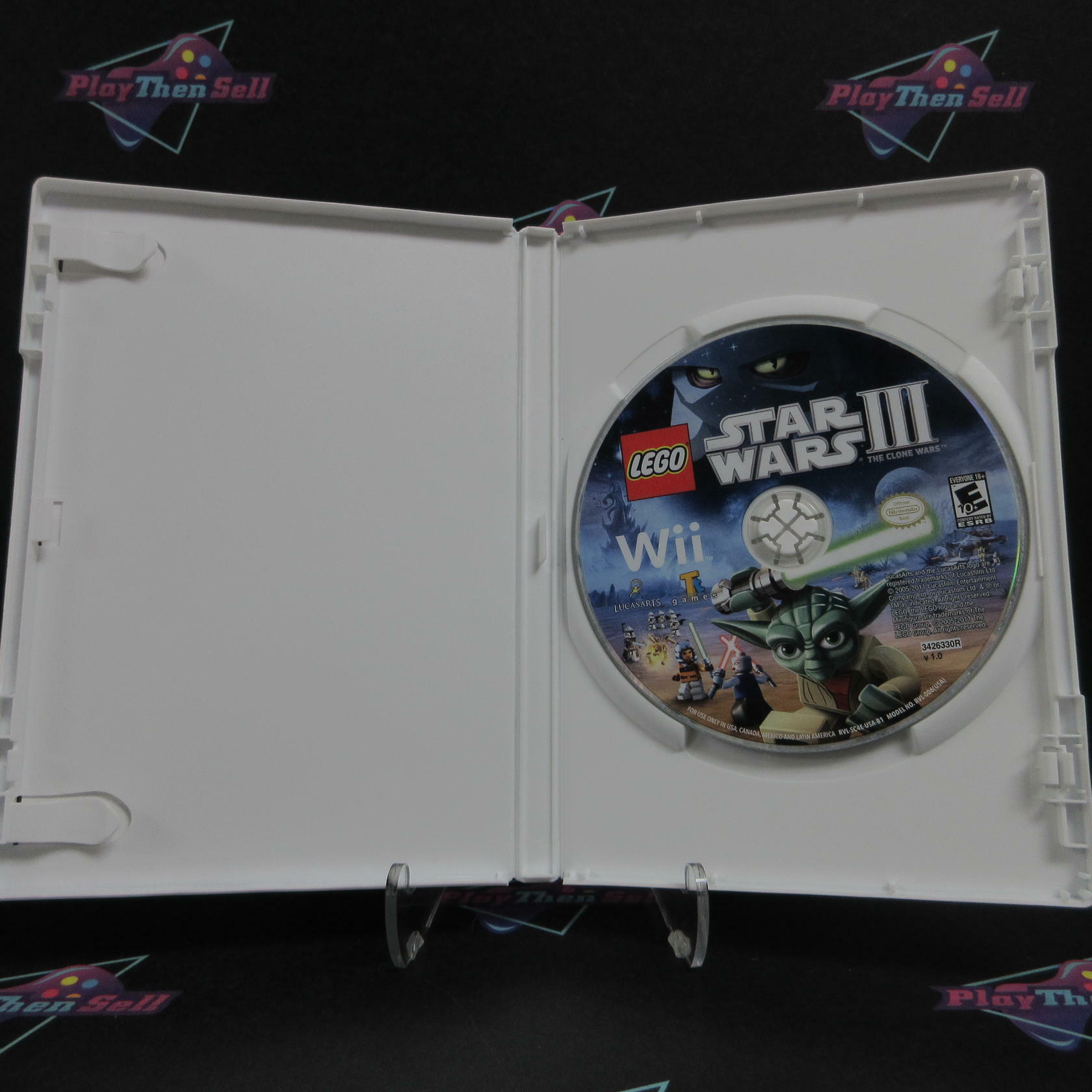 Lego Star Wars III The Clone Wars Nintendo Wii AD/NM - Very Good