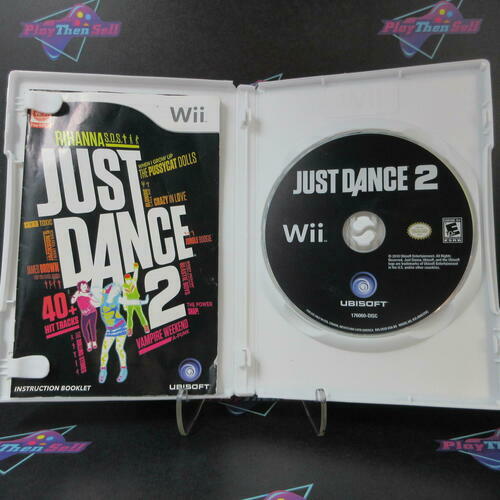 Just Dance 2 Nintendo Wii AD Complete CIB - Very Good