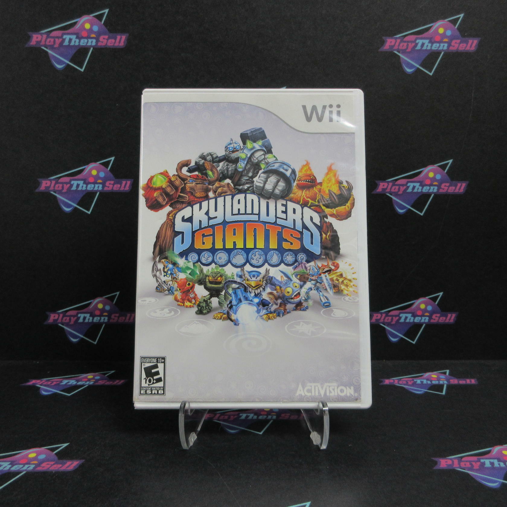 Skylanders Giants Nintendo Wii - AD Complete CIB - Very Good