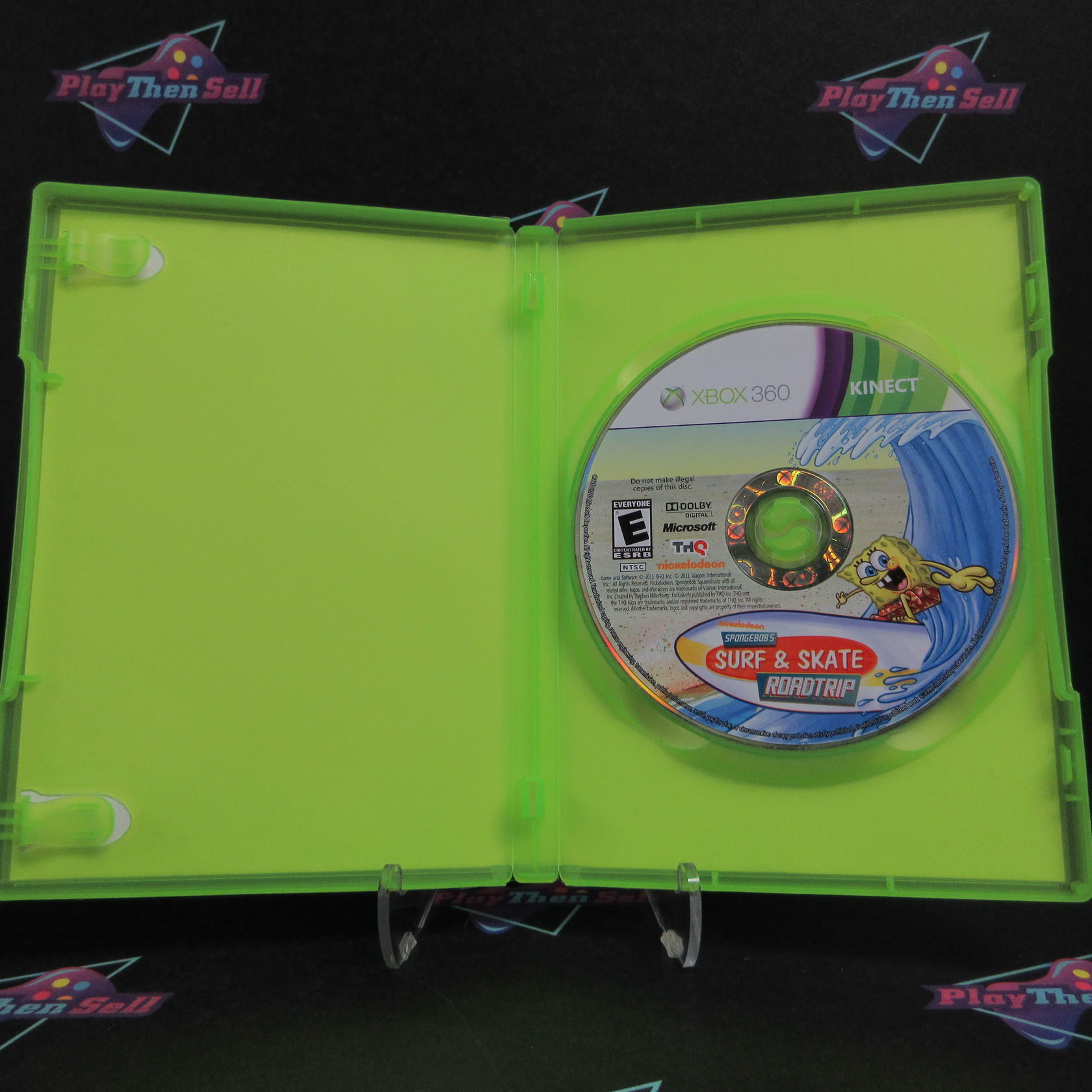 Spongebob Surf & Skate Roadtrip Xbox 360 - AD/NM - Very Good