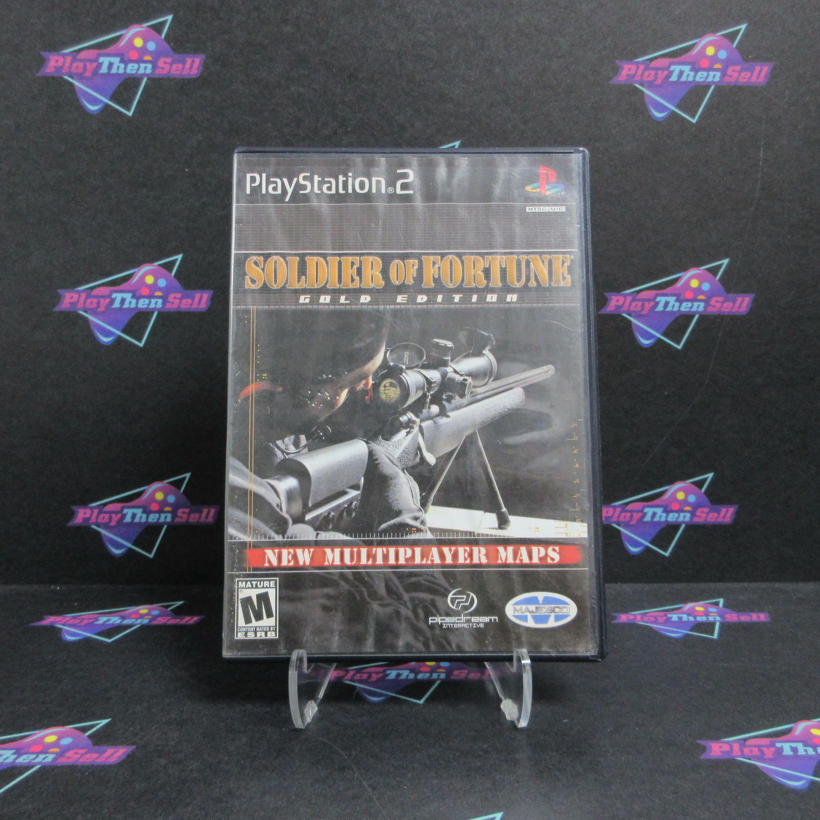 Soldier of Fortune Gold Edition PS2 PlayStation 2 - AD Complete CIB - Very Good