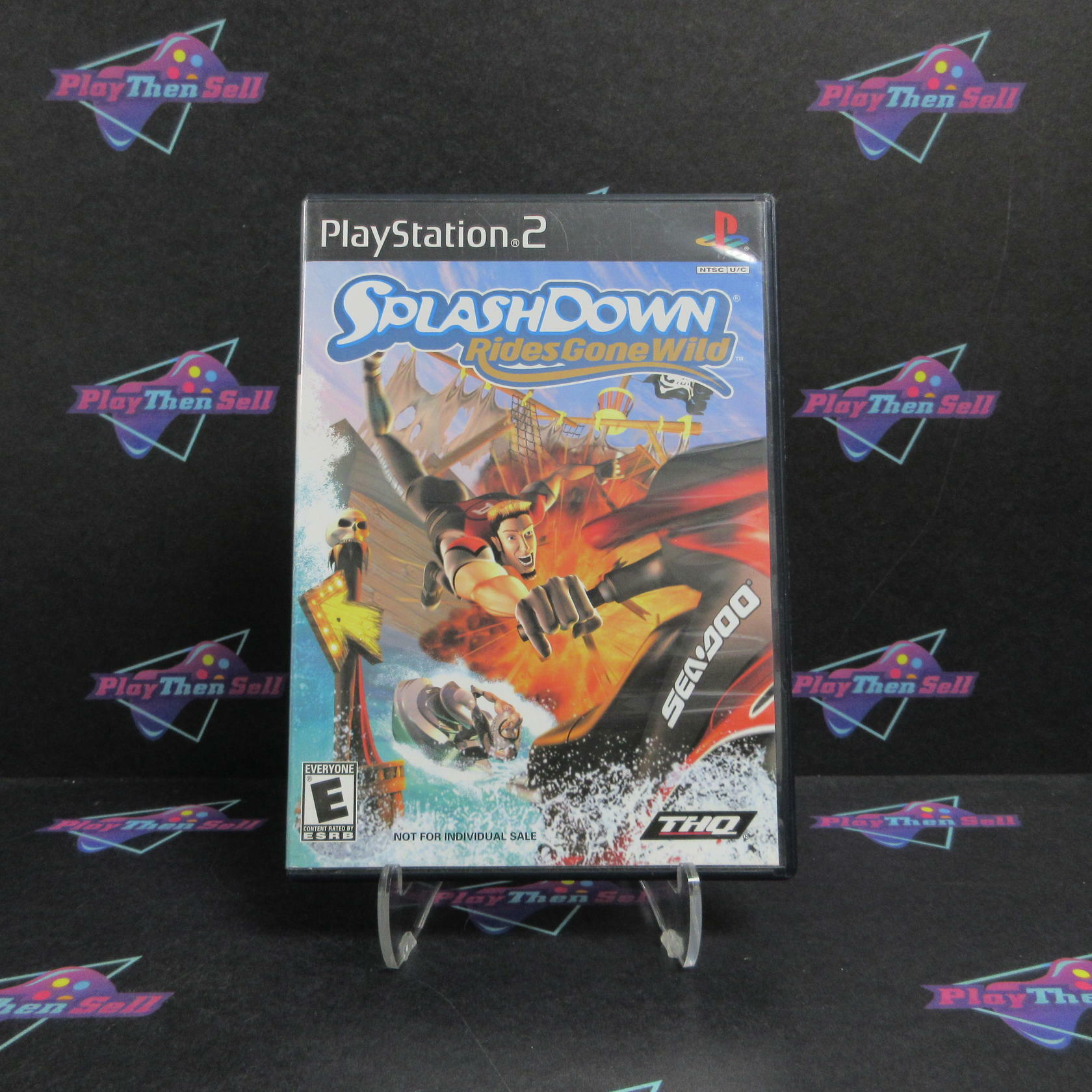 SplashDown Rides Gone Wild PS2 PlayStation 2 - DD/NM - Very Good