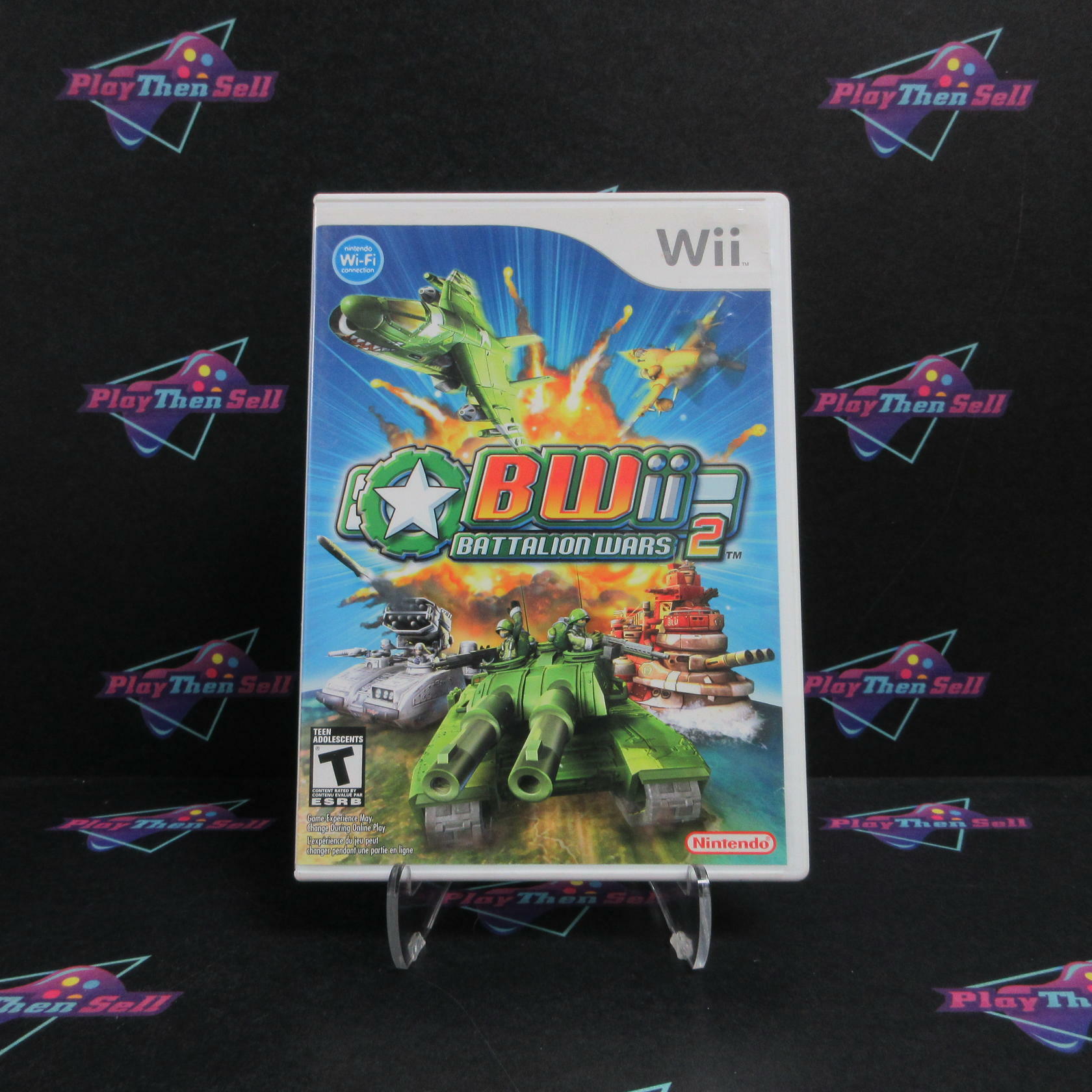 Battalion Wars 2 - Nintendo Wii MD Complete CIB - Very Good