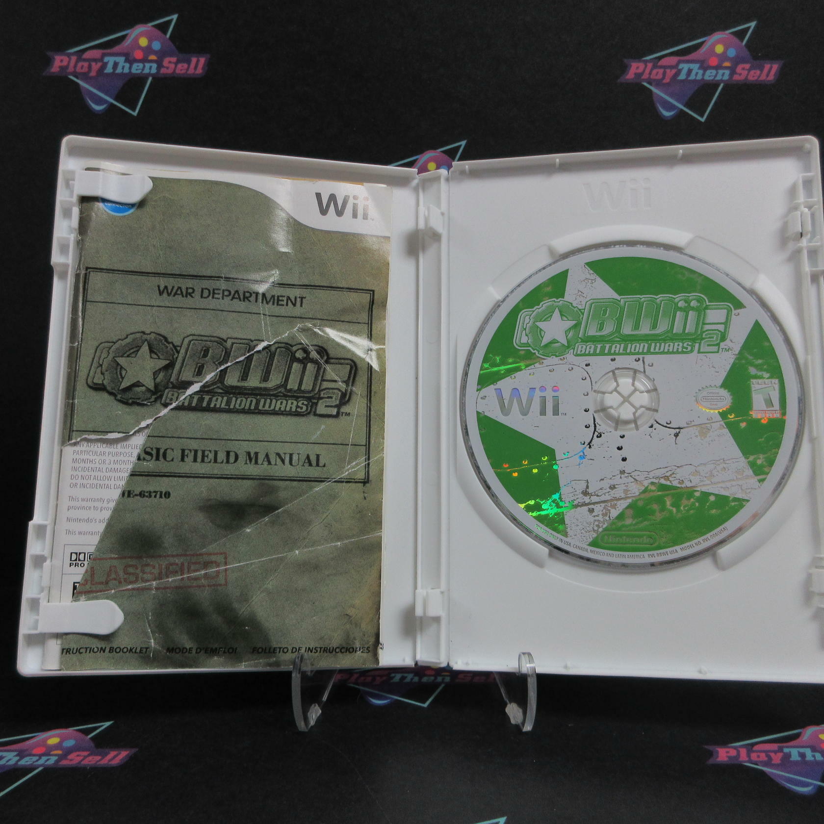 Battalion Wars 2 - Nintendo Wii MD Complete CIB - Very Good