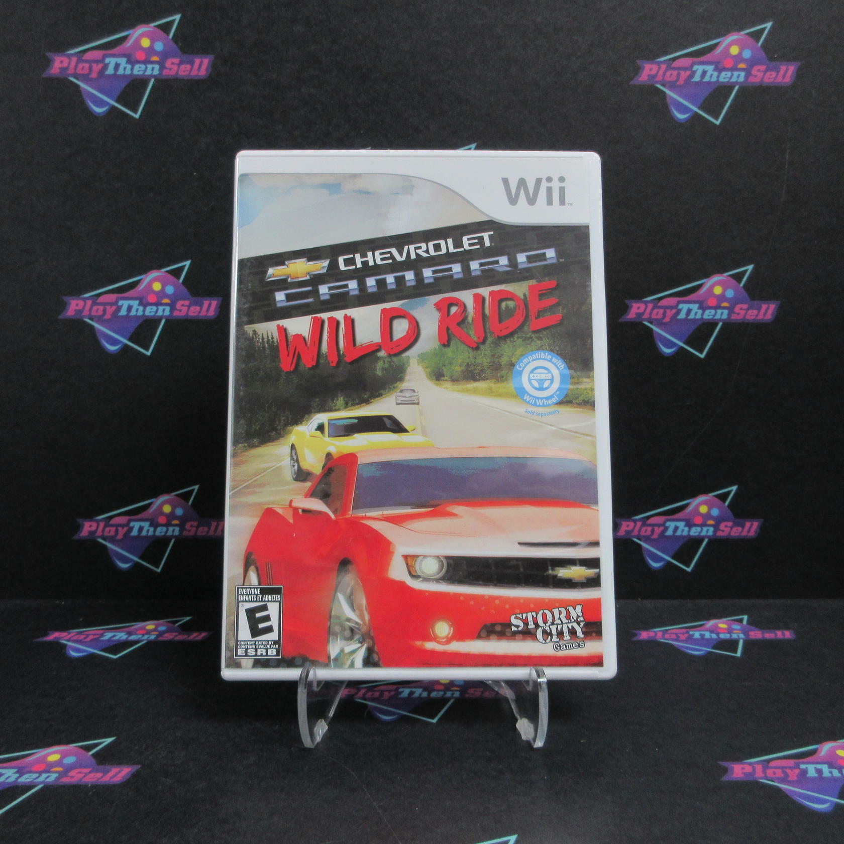 Camaro Wild Ride - Nintendo Wii AD Complete CIB - Very Good