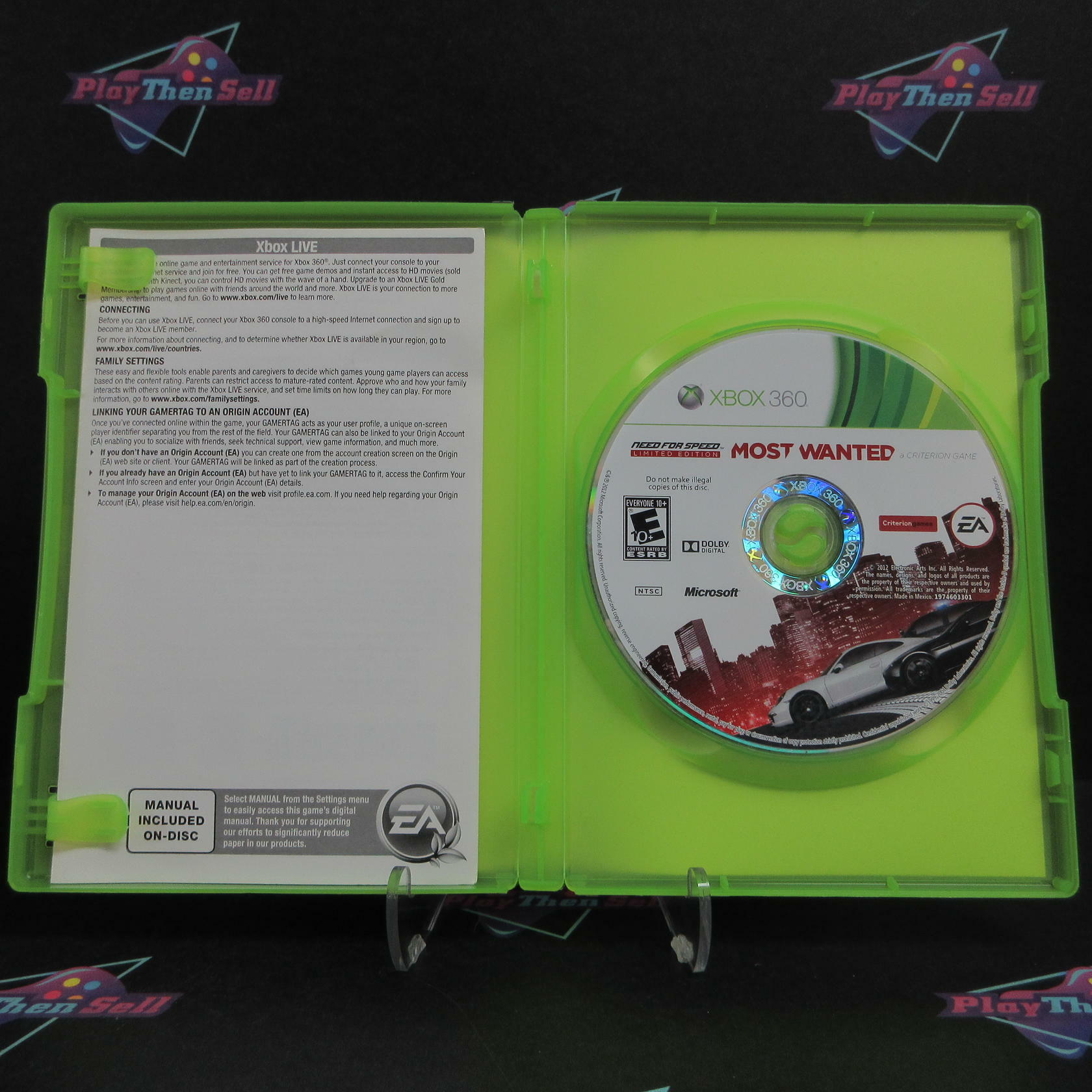 Need for Speed Most Wanted Limited Edition Xbox 360 Complete - Excellent
