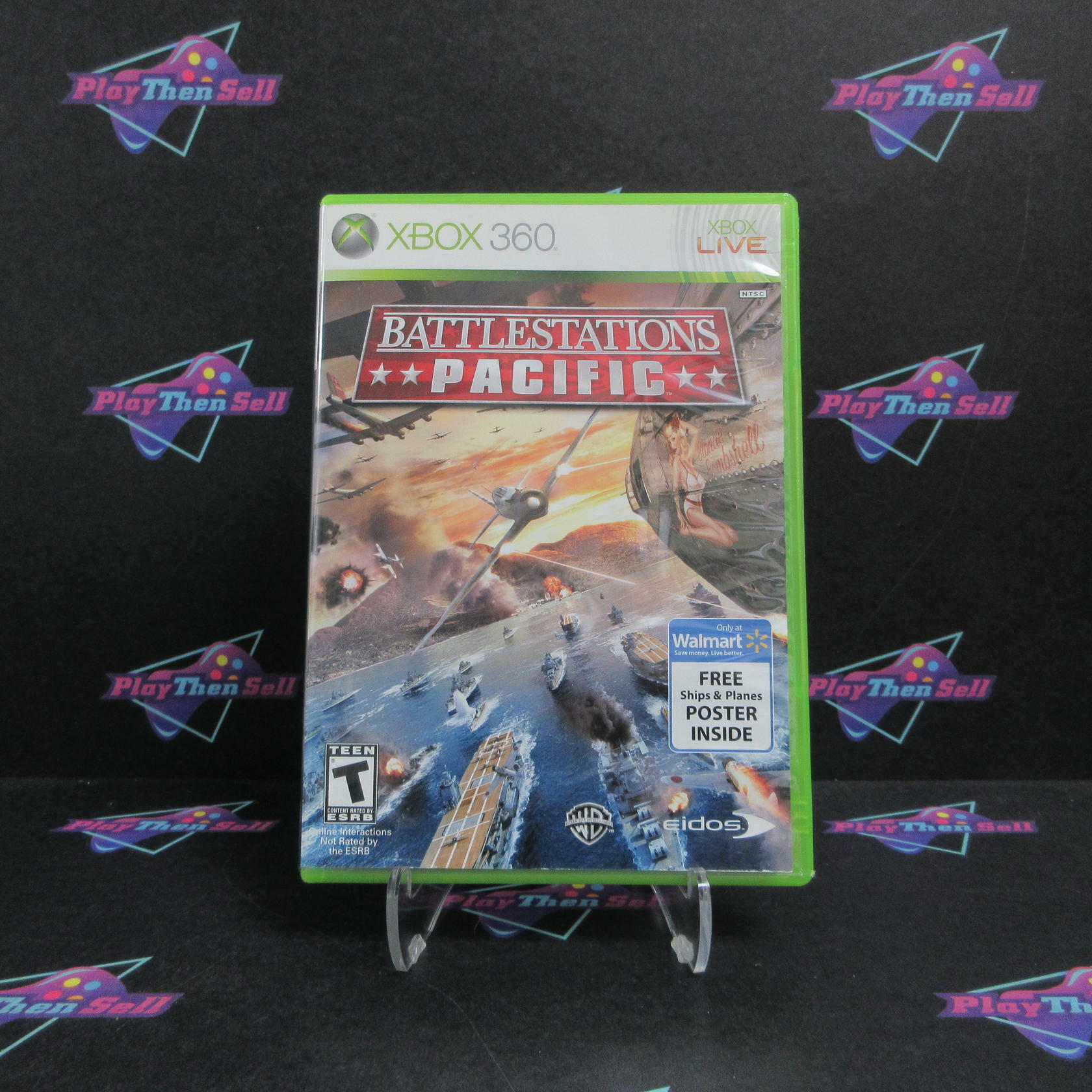 Battlestations Pacific WalMart Edition Xbox 360 Complete - Excellent