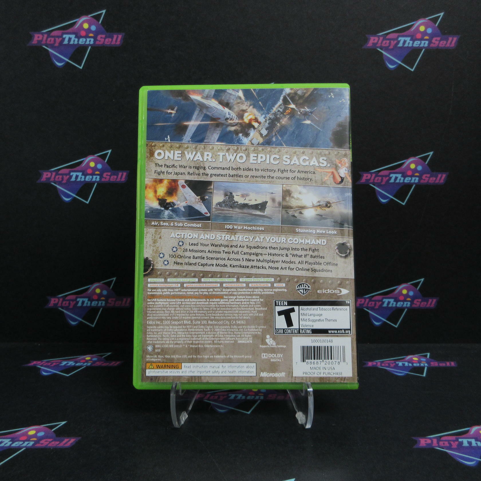 Battlestations Pacific WalMart Edition Xbox 360 Complete - Excellent