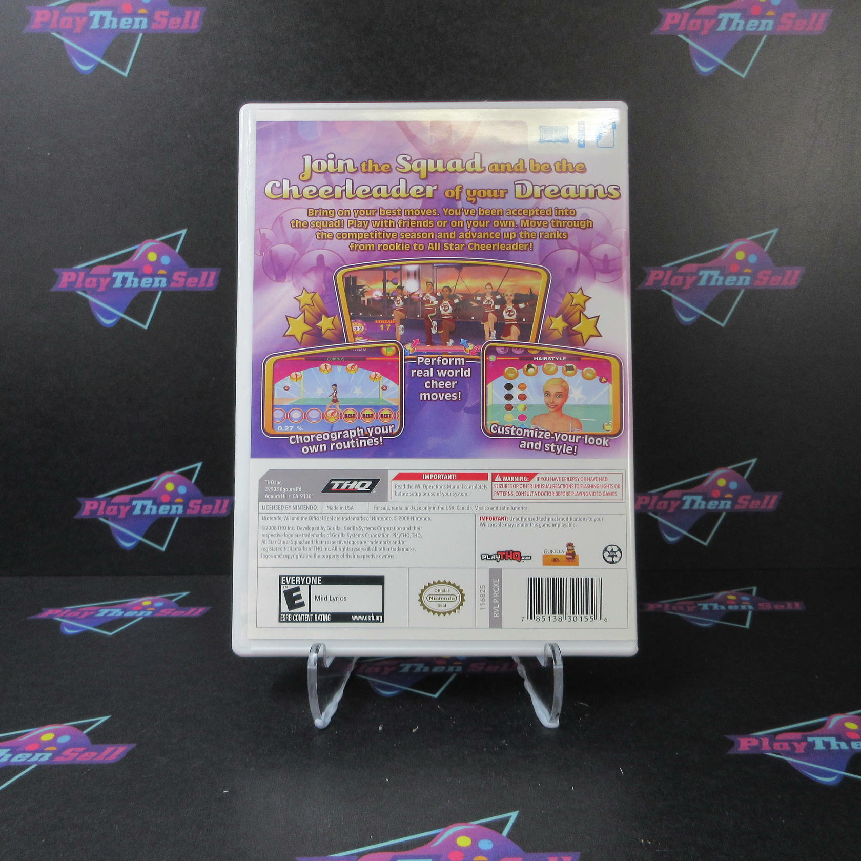 All Star Cheer Squad Nintendo Wii Complete - Excellent