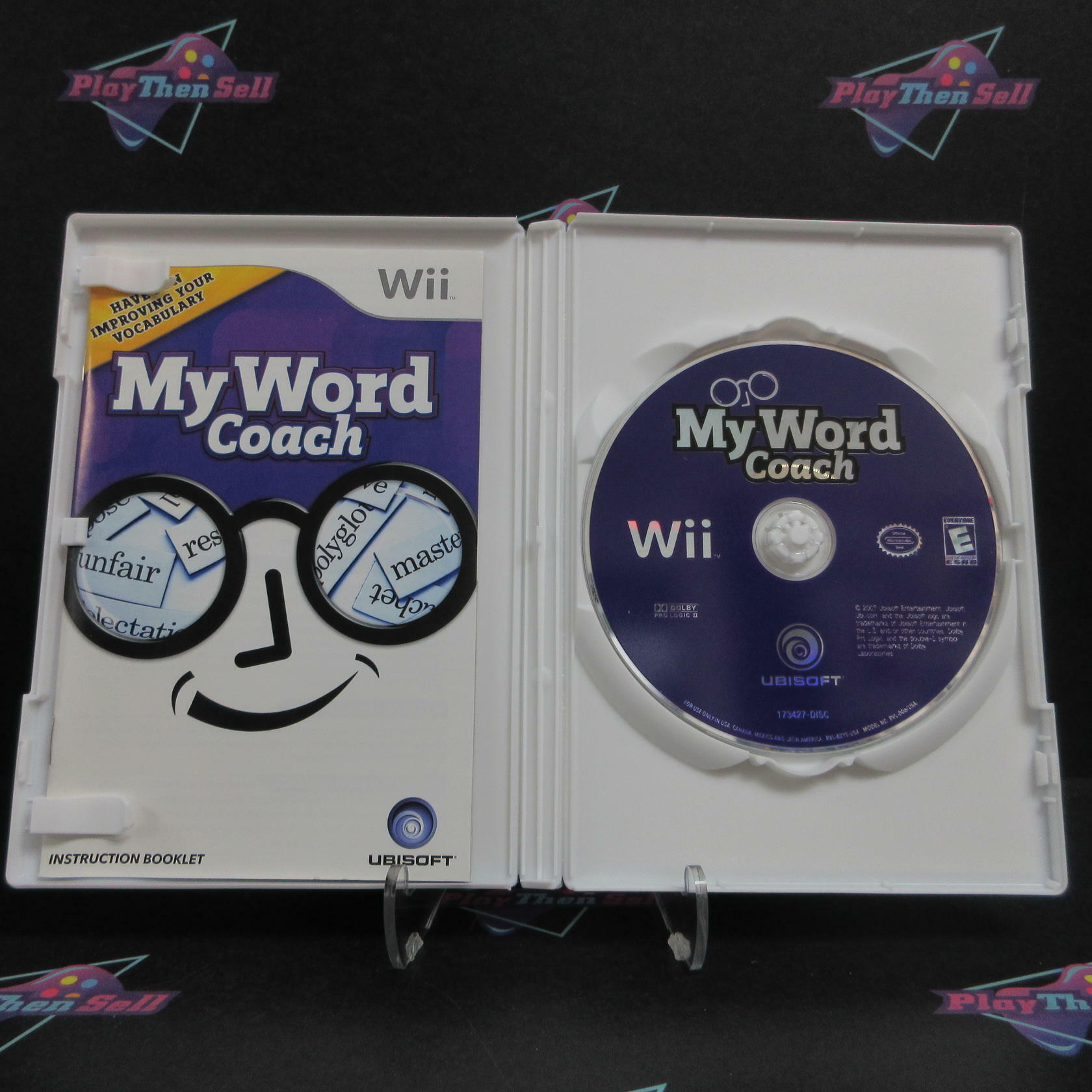 My Word Coach Nintendo Wii Complete - Excellent
