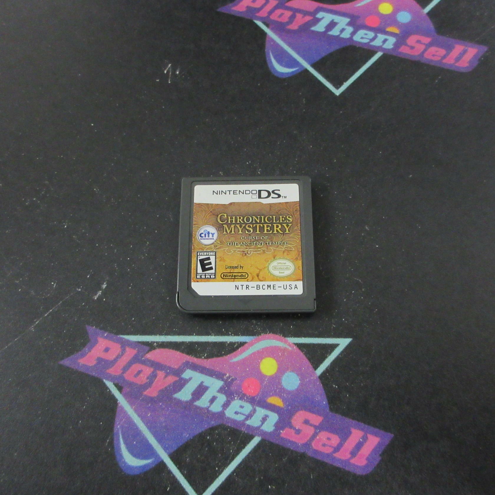 Chronicles of Mystery Curse of the Ancient Temple Nintendo DS CIB - Excellent