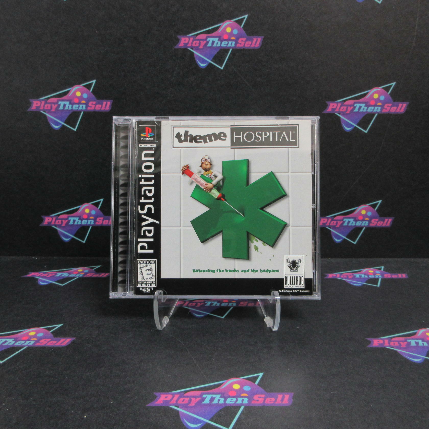 Theme Hospital PS1 PlayStation 1 + Reg Card Complete - Excellent