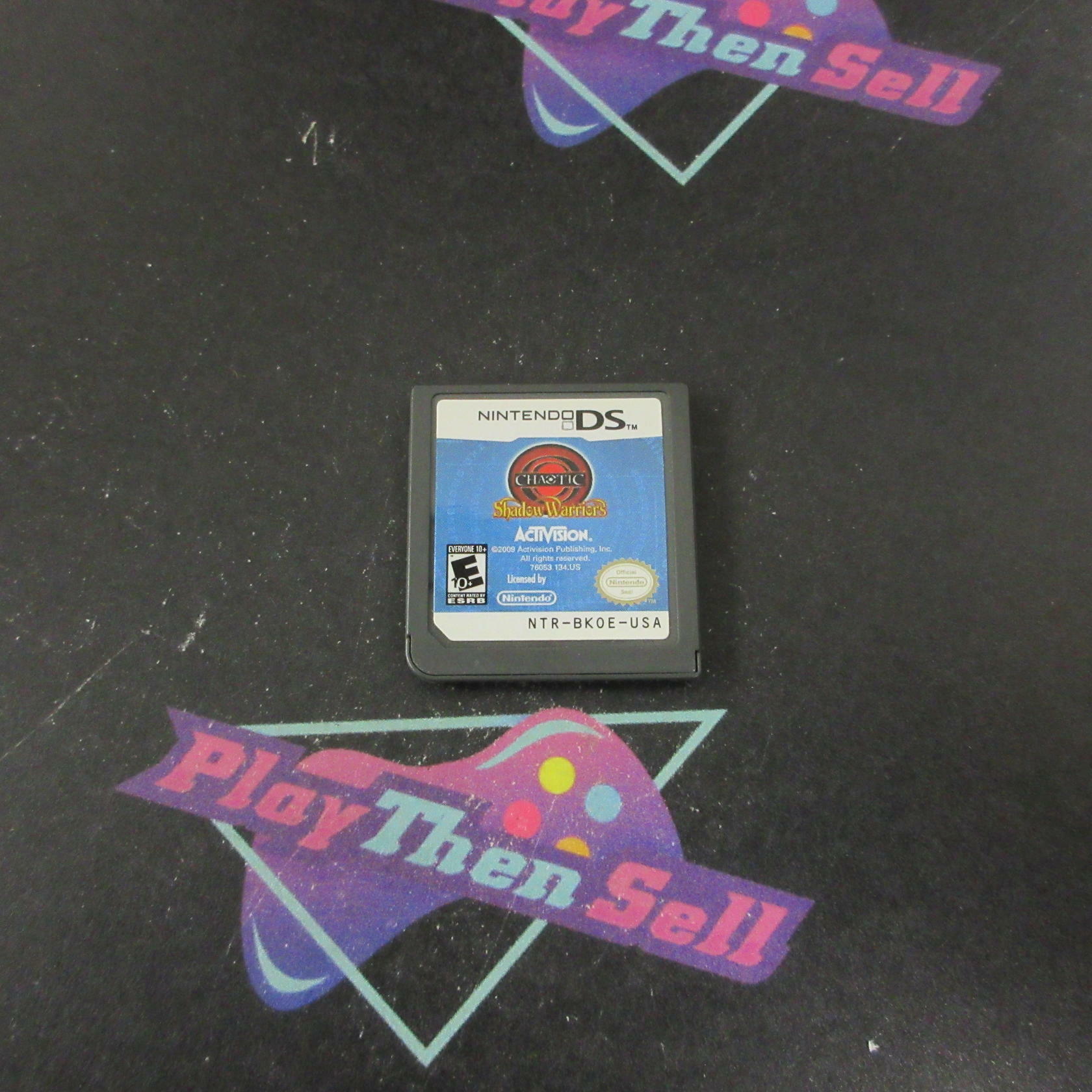 Chaotic Shadow Warriors Nintendo DS Complete - Excellent