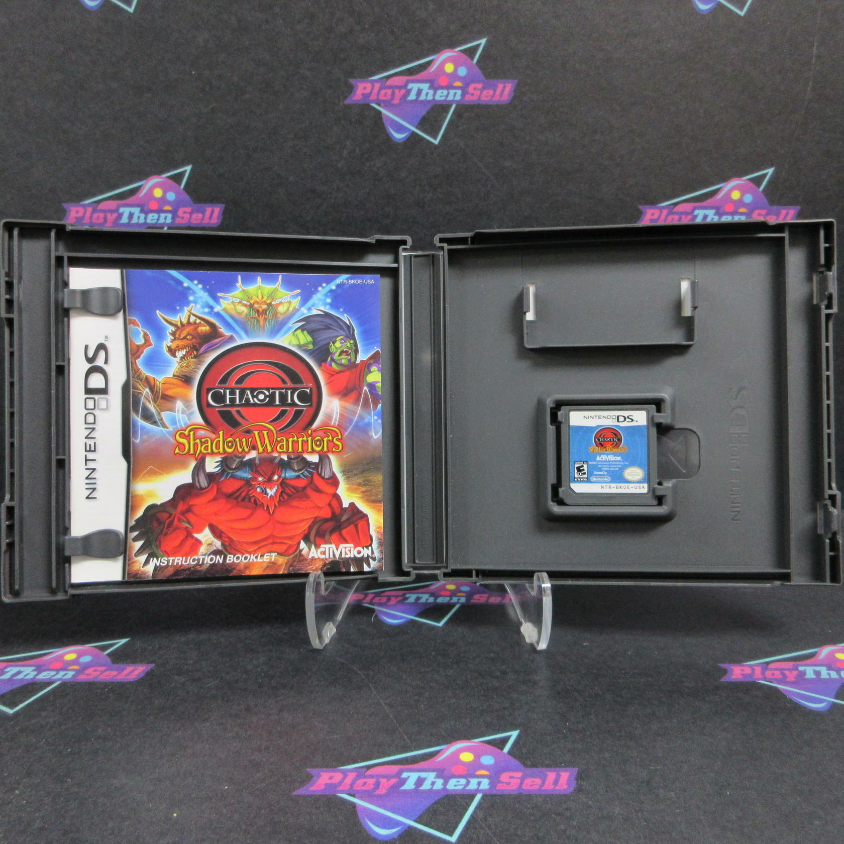 Chaotic Shadow Warriors Nintendo DS Complete - Excellent