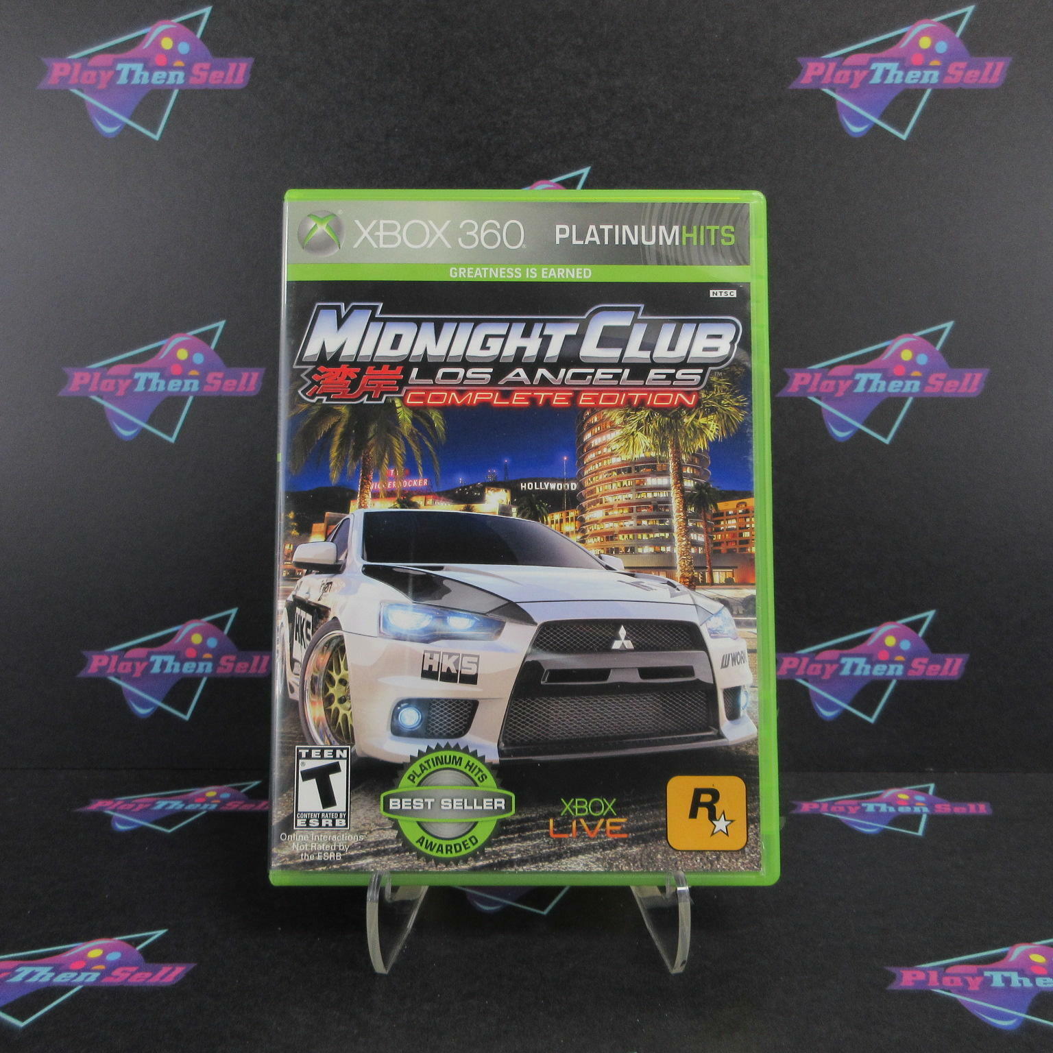 Midnight Club Complete Edition Xbox 360 PH Complete - Excellent