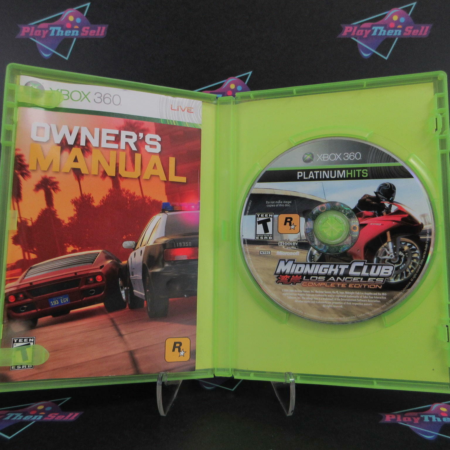 Midnight Club Complete Edition Xbox 360 PH Complete - Excellent
