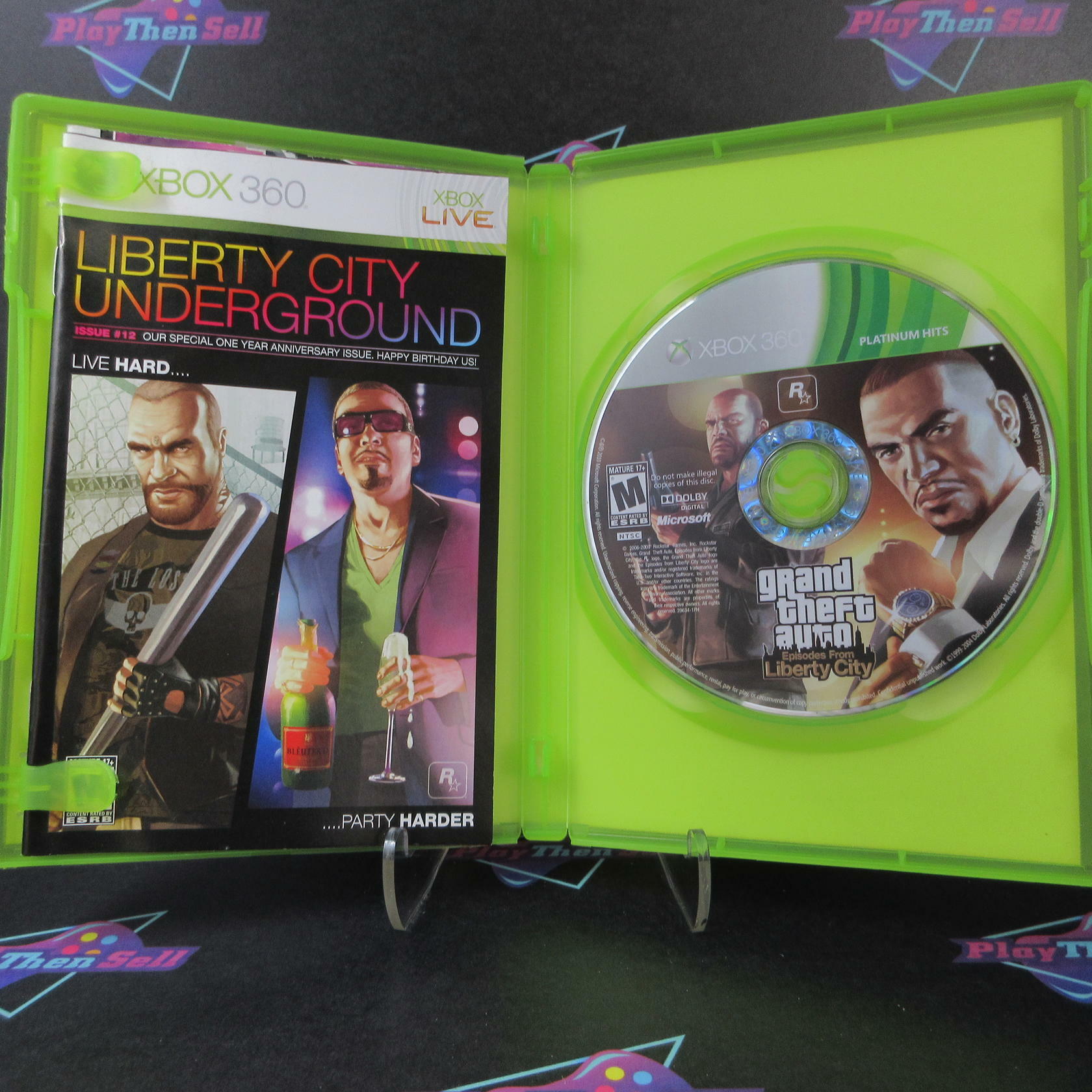 Grand Theft Auto Episodes From Liberty City Xbox 360 PH Complete - Excellent