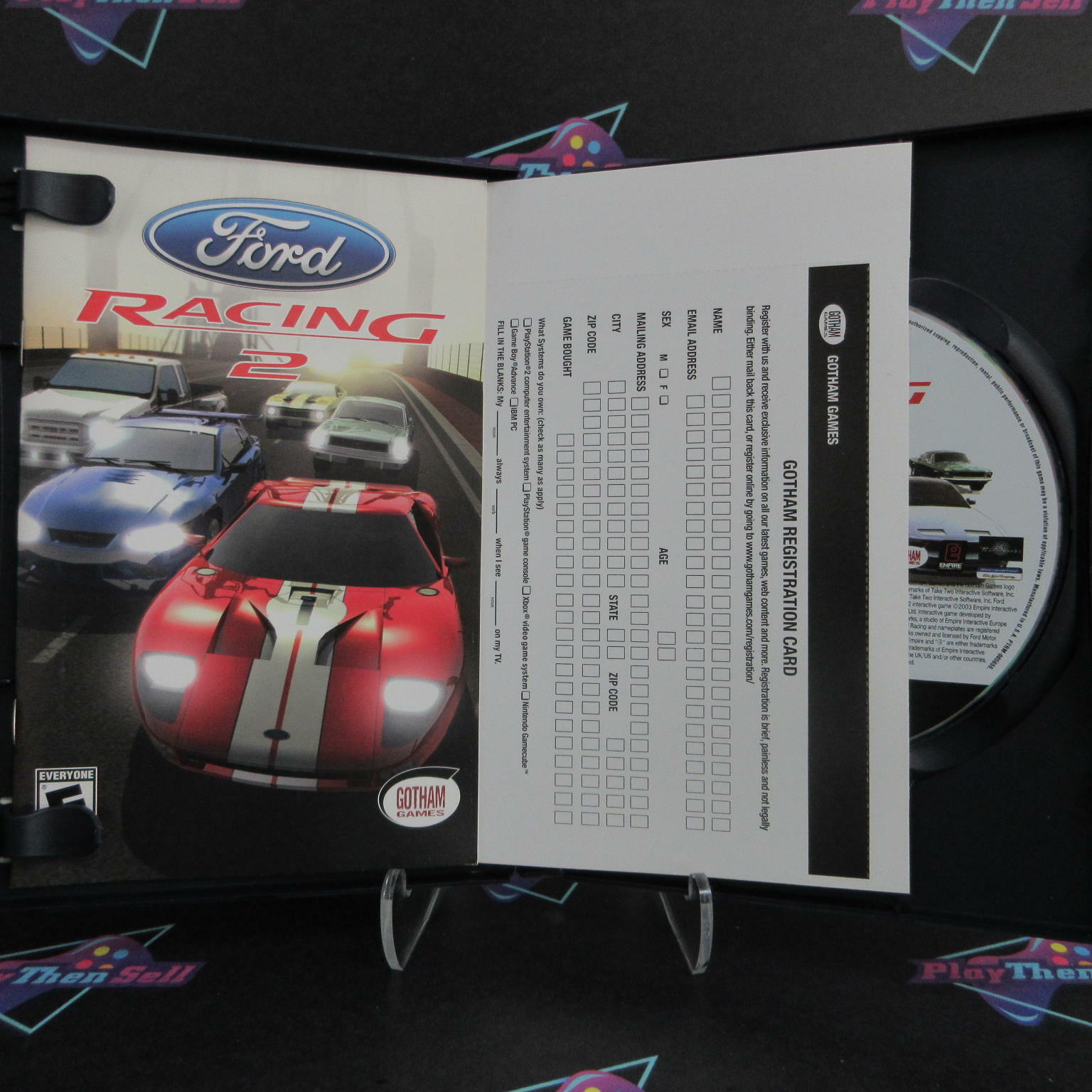 Ford Racing 2 PS2 PlayStation 2  + Reg Card Complete - Excellent