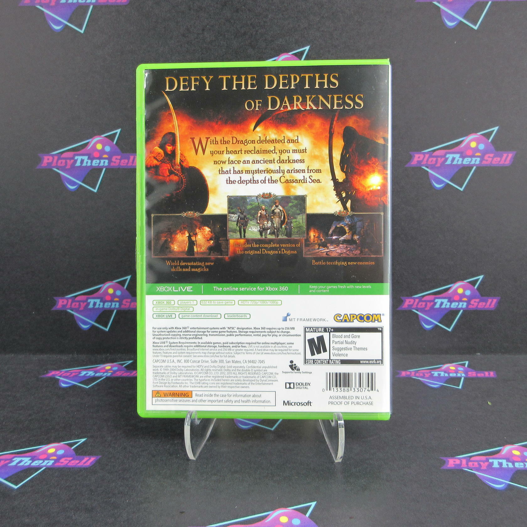 Dragon's Dogma Dark Arisen Xbox 360 Complete - Excellent