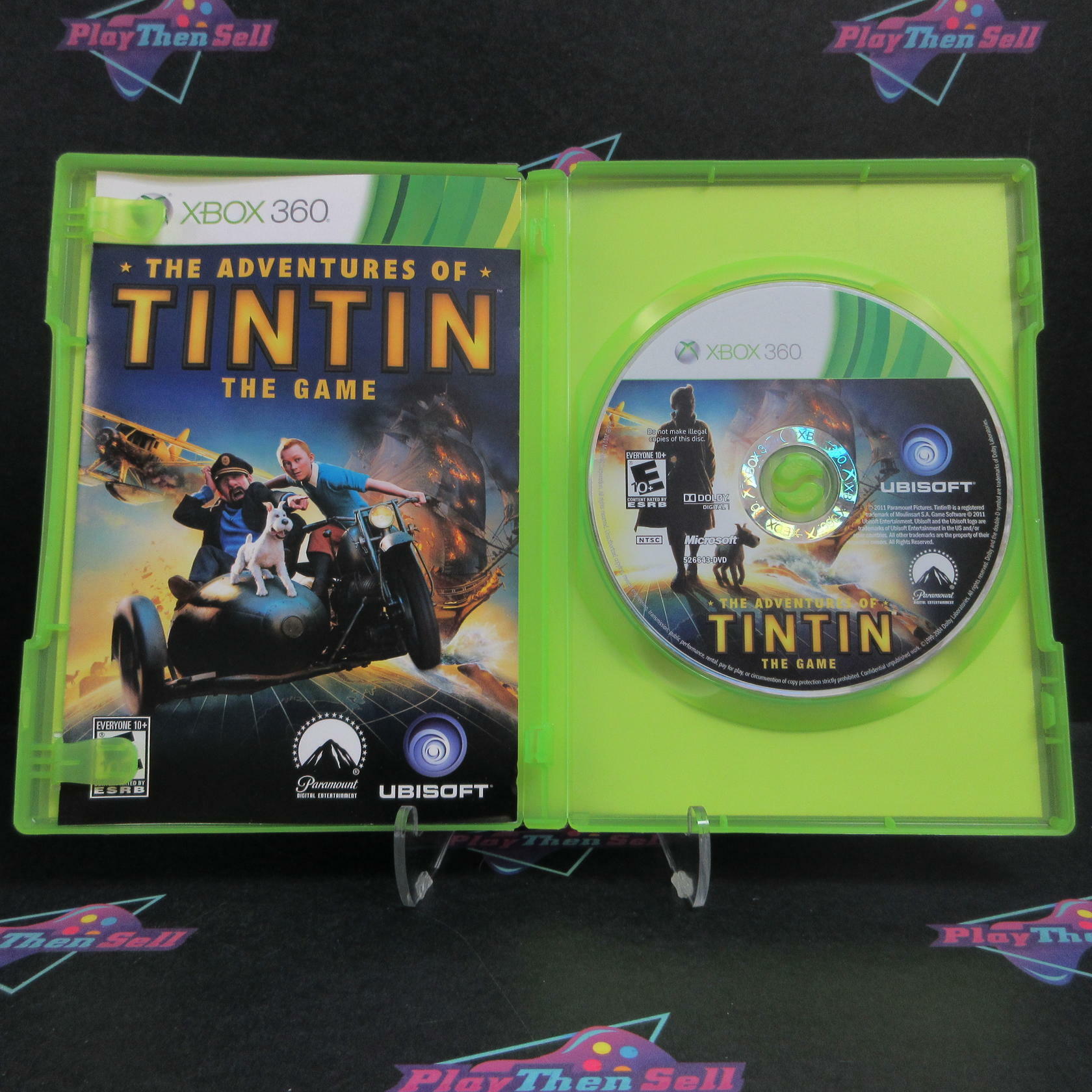 The Adventures Of Tintin The Game Xbox 360 Complete - Excellent