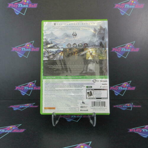 The Elder Scrolls V Skyrim Legendary Edition Xbox 360 Complete - Excellent