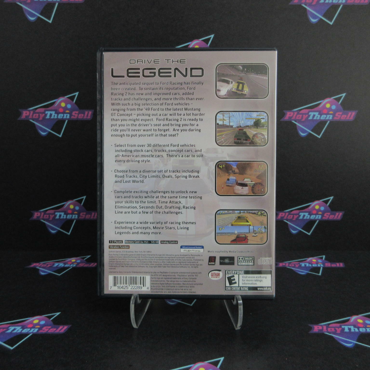 Ford Racing 2 PS2 PlayStation 2  + Reg Card Complete - Excellent
