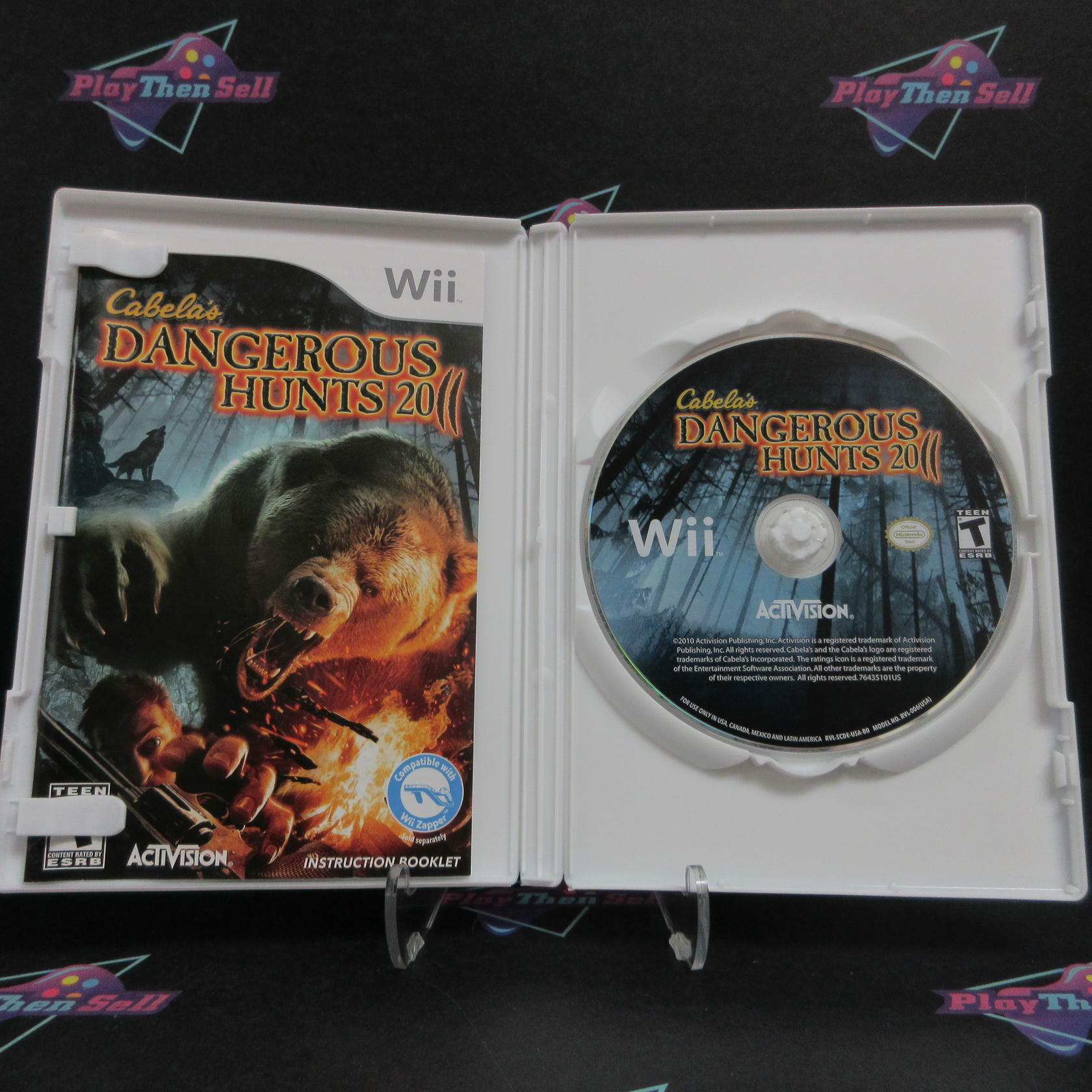 Cabela's Dangerous Hunts 2011 Nintendo Wii Complete - Excellent