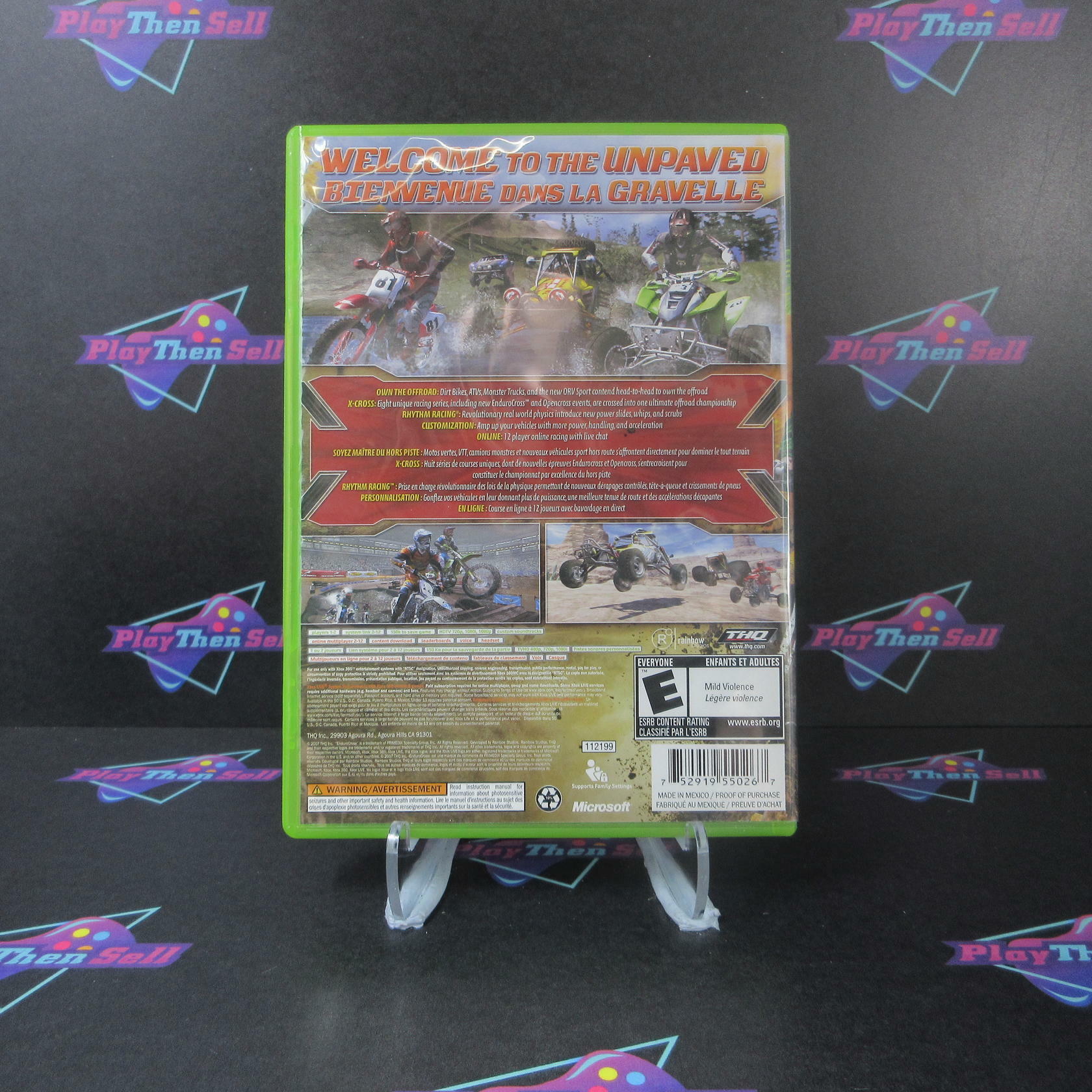 Mx vs ATV Untamed Xbox 360 Complete - Excellent